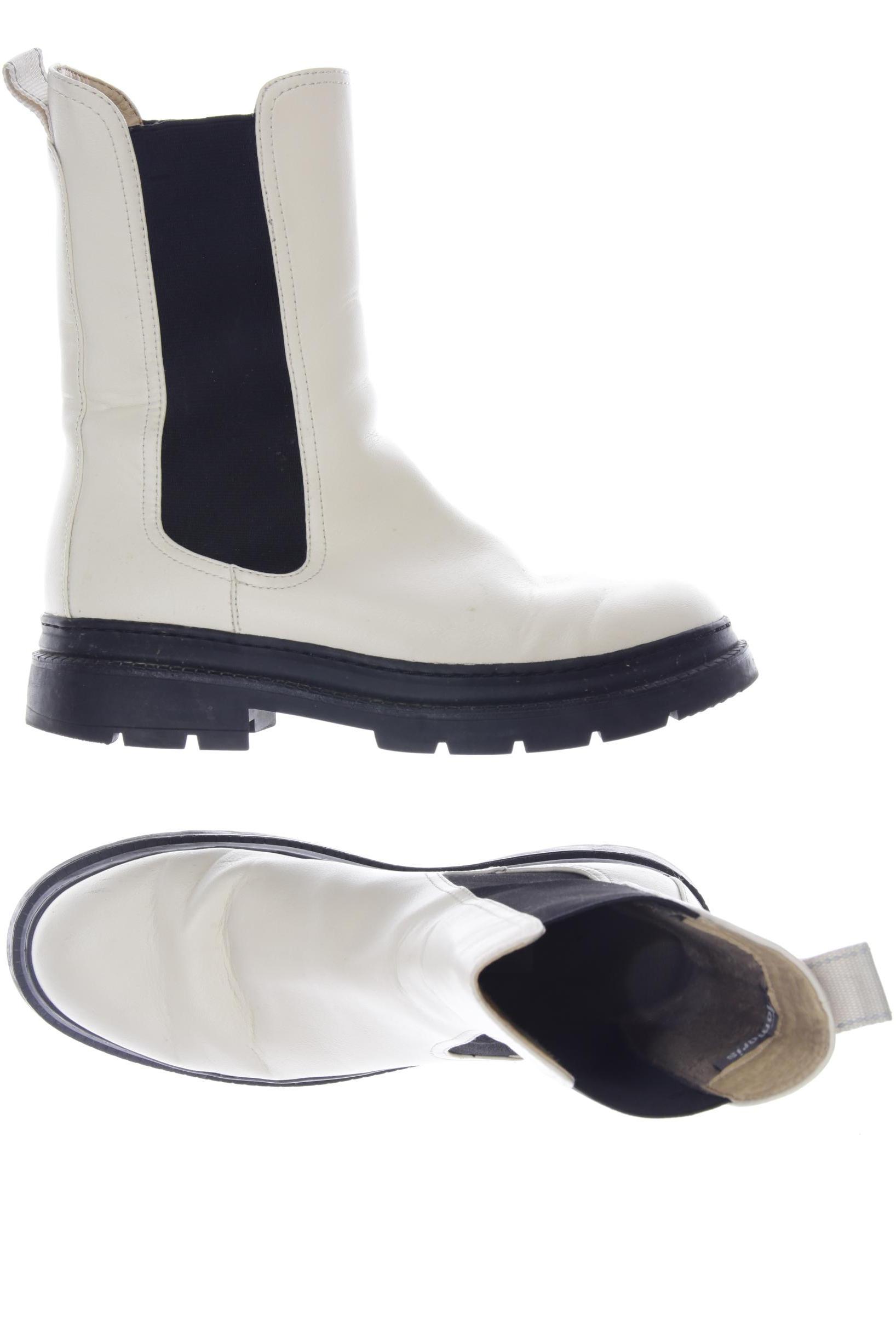 

Tamaris Damen Stiefelette, cremeweiß, Gr. 40