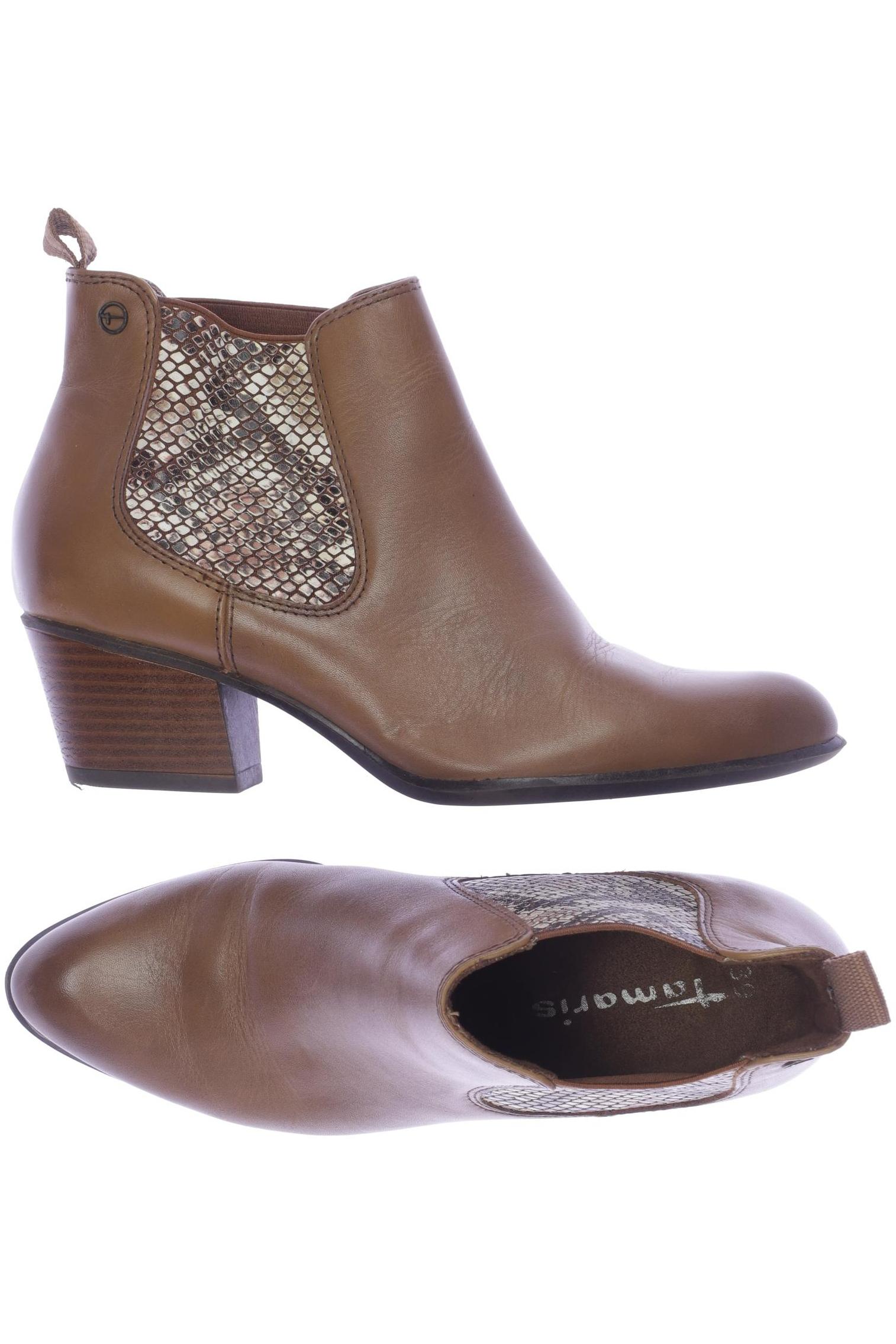 

Tamaris Damen Stiefelette, braun, Gr. 39