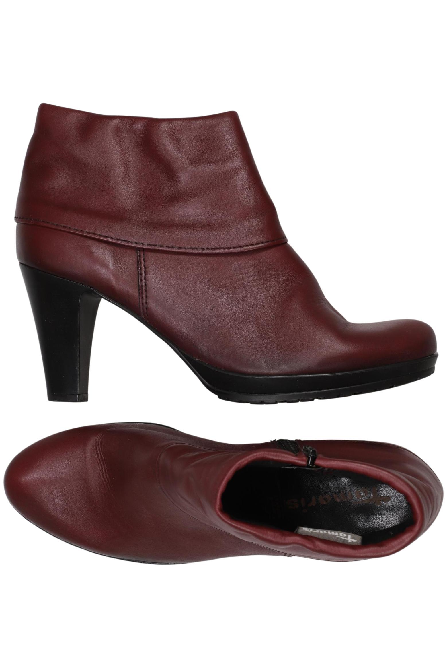 

Tamaris Damen Stiefelette, bordeaux, Gr. 38