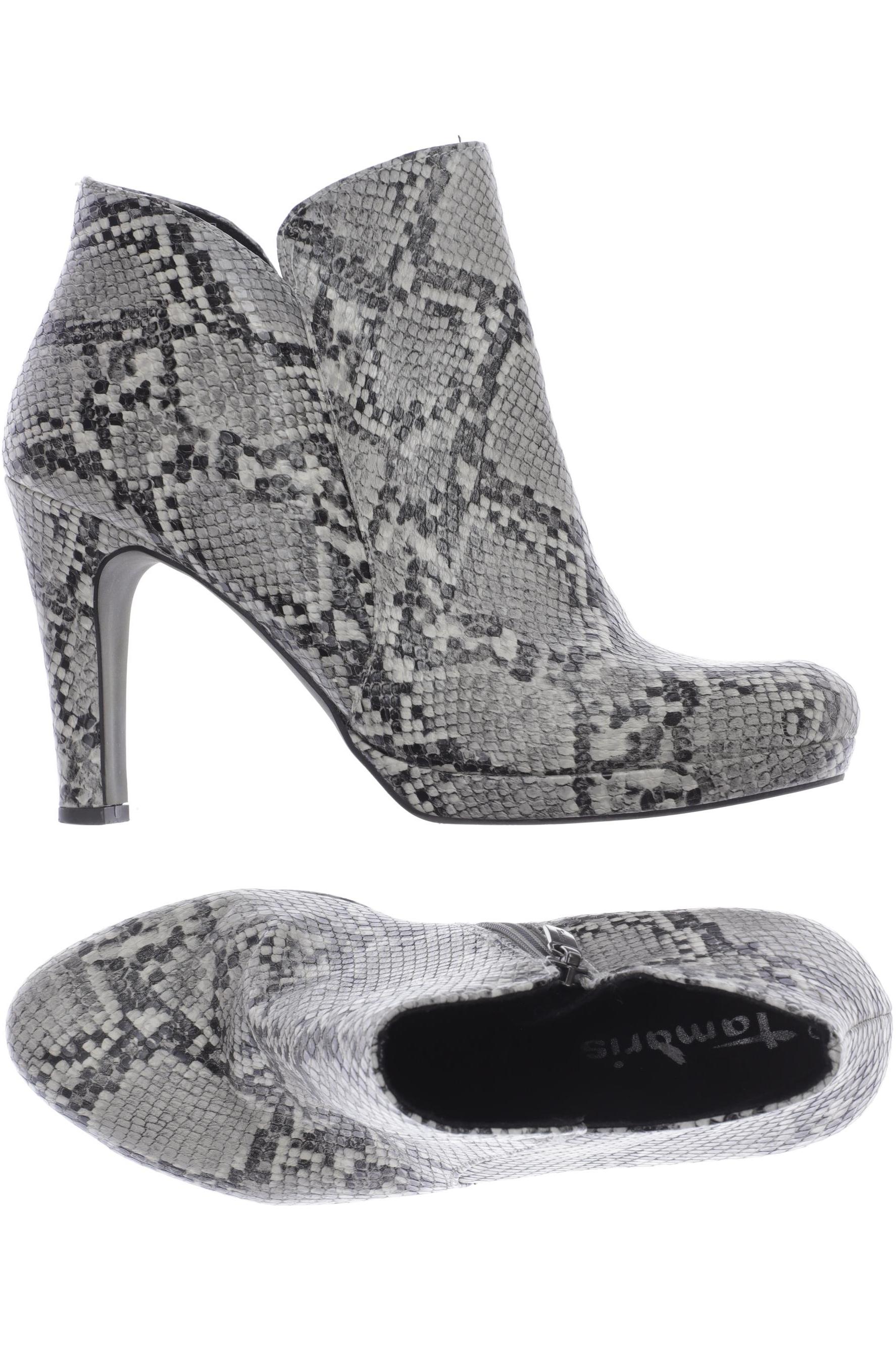 

Tamaris Damen Stiefelette, grau, Gr. 39