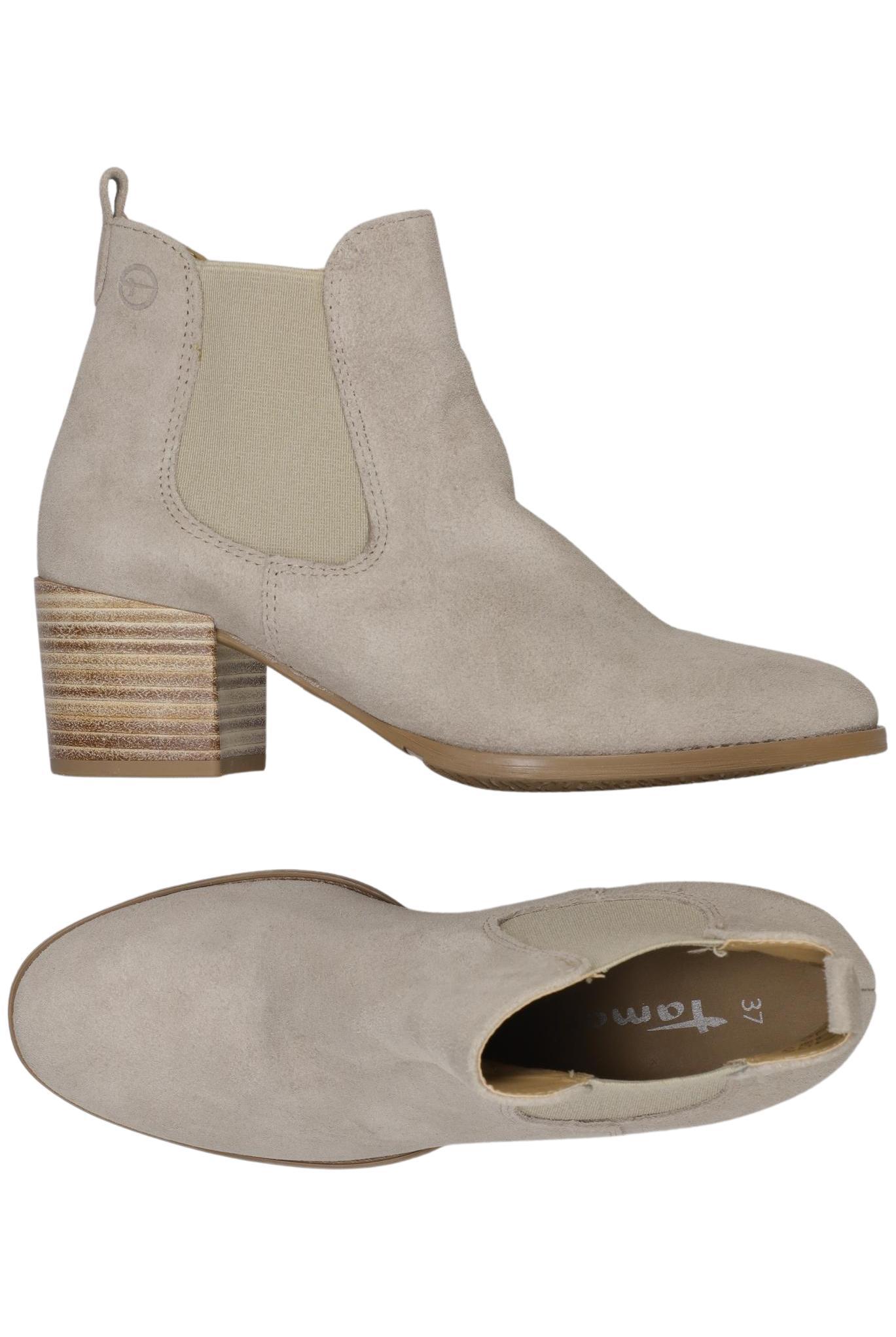 

Tamaris Damen Stiefelette, beige, Gr. 37