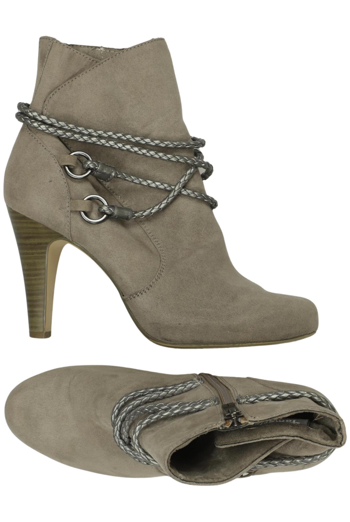 

Tamaris Damen Stiefelette, beige, Gr. 39