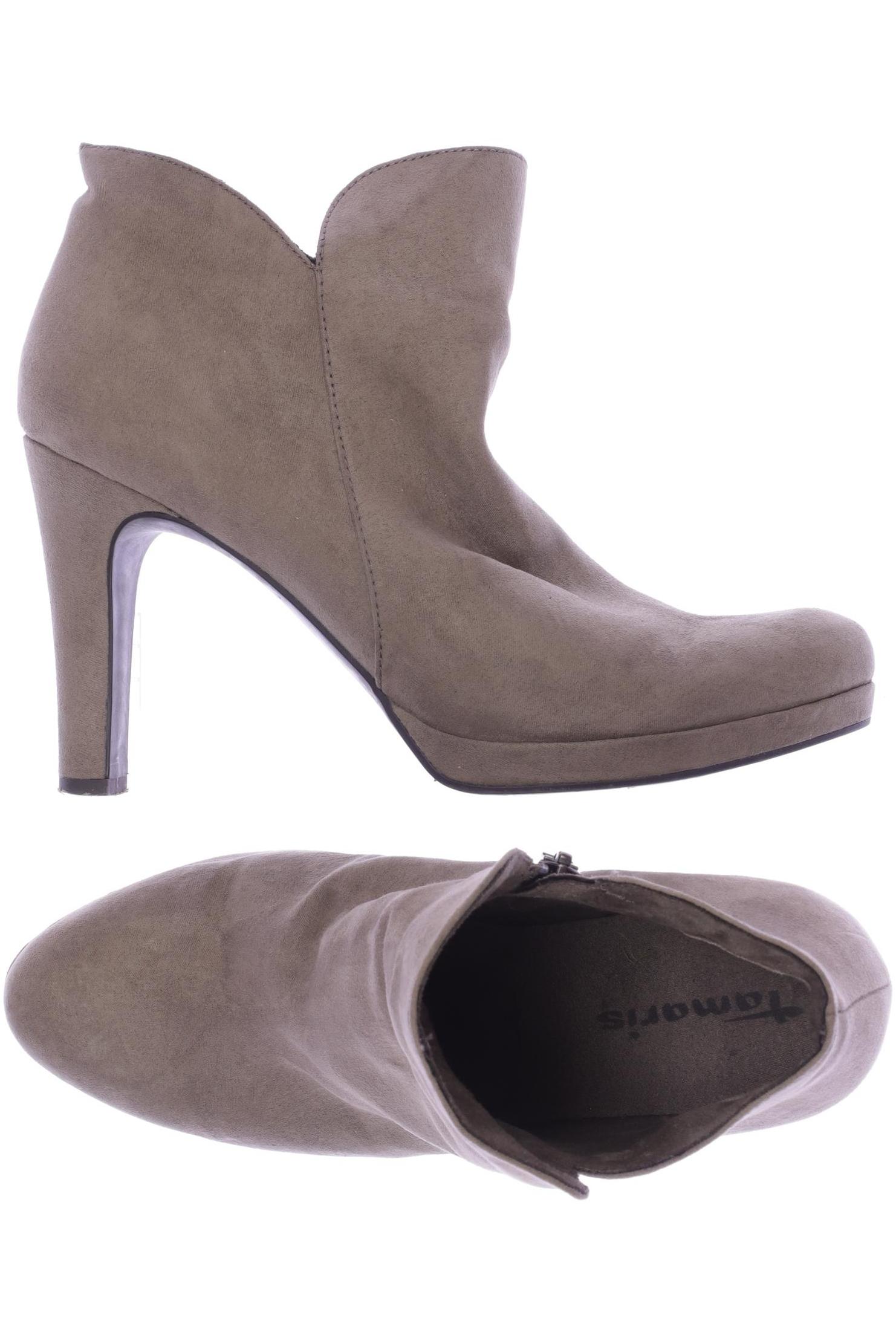 

Tamaris Damen Stiefelette, beige, Gr. 40