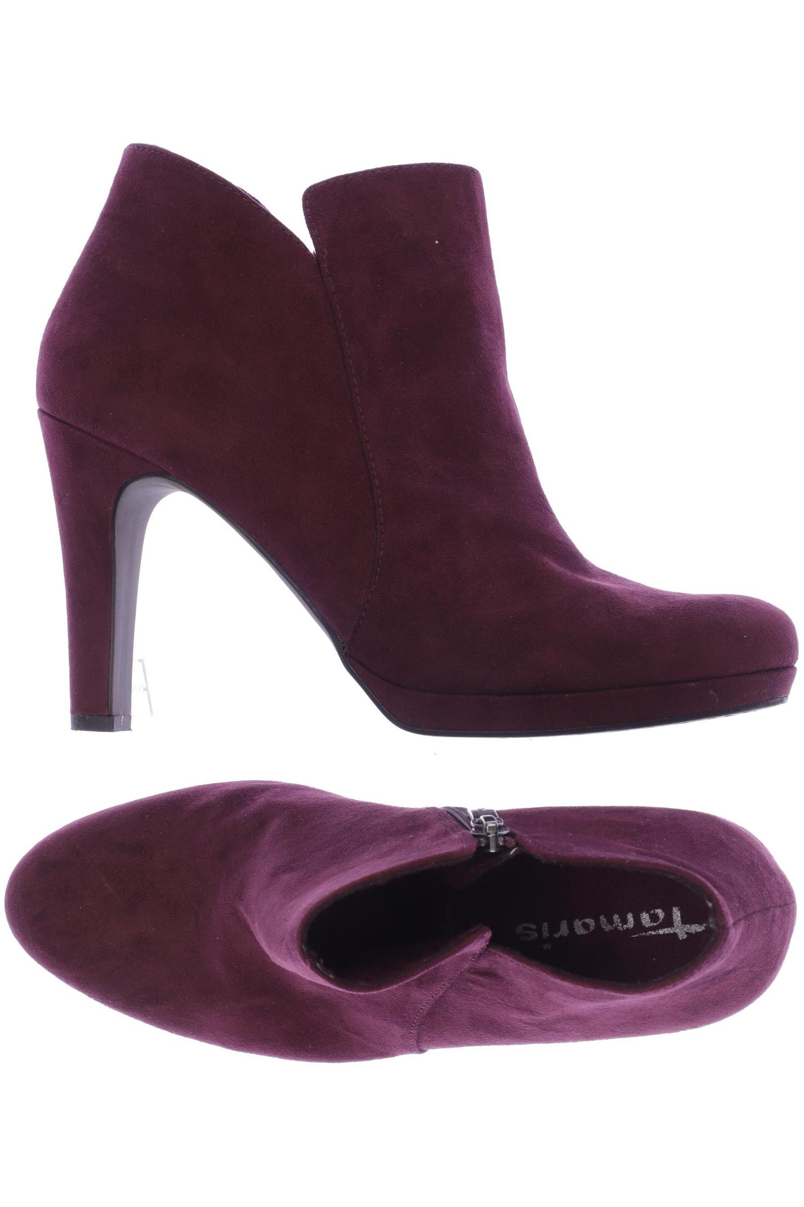 

Tamaris Damen Stiefelette, bordeaux, Gr. 40