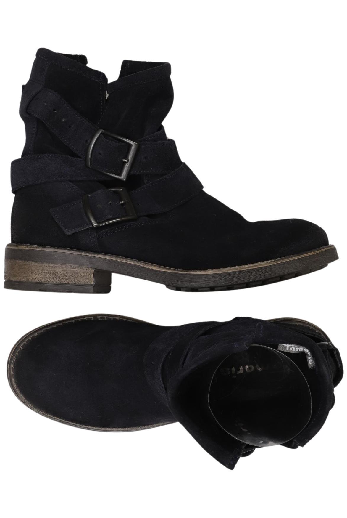 

Tamaris Damen Stiefelette, marineblau, Gr. 37
