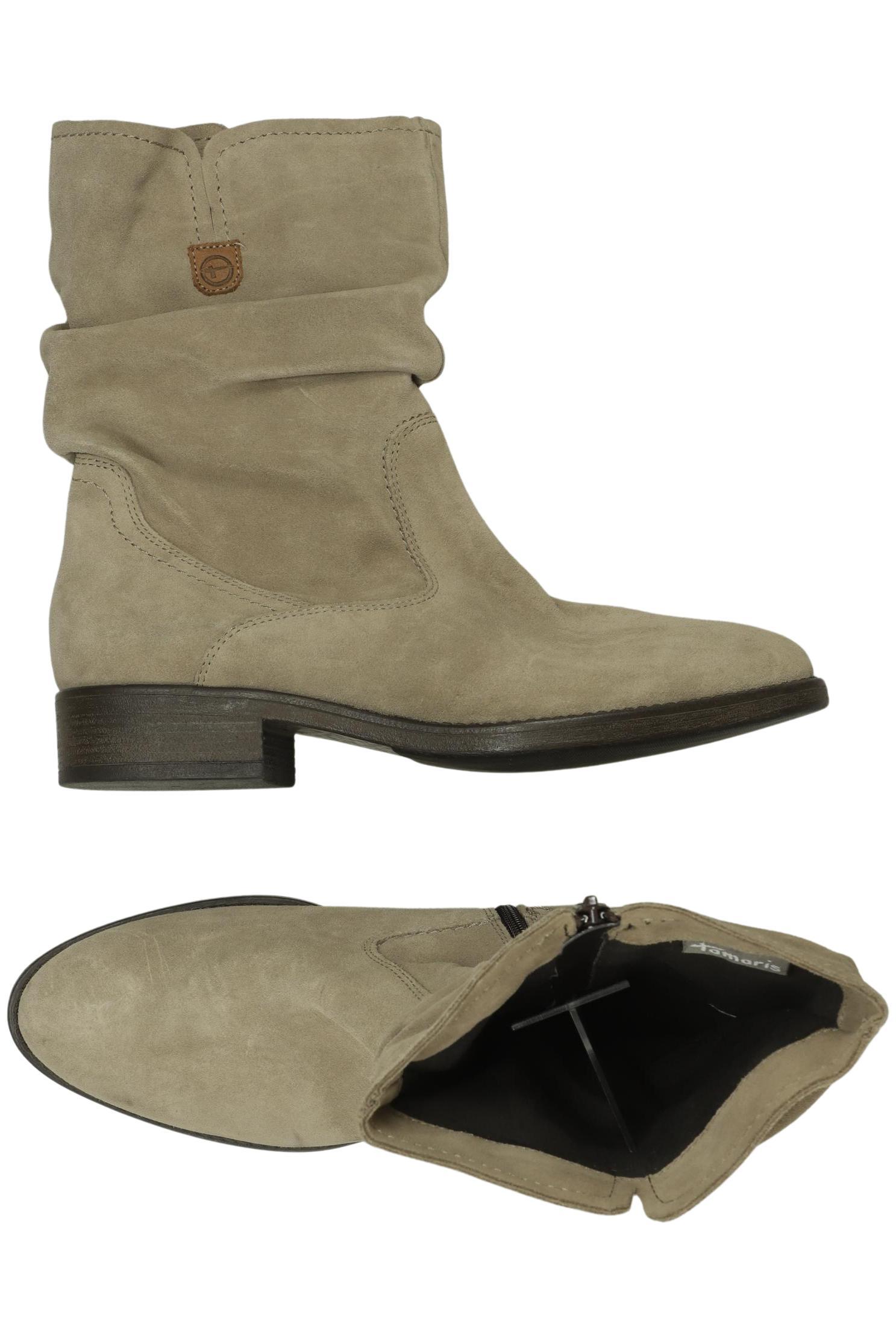 

Tamaris Damen Stiefelette, beige, Gr. 42