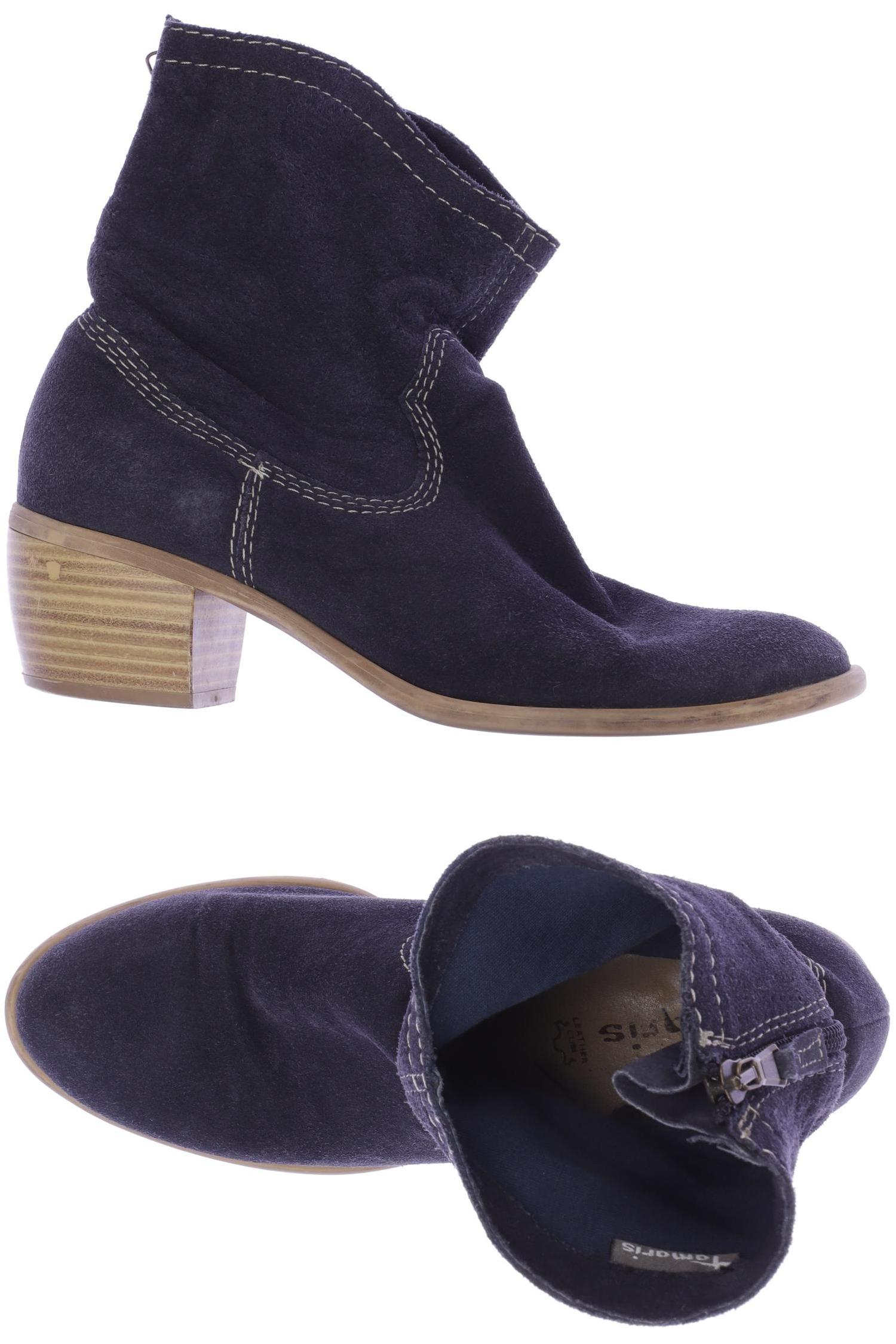 

Tamaris Damen Stiefelette, marineblau, Gr. 39