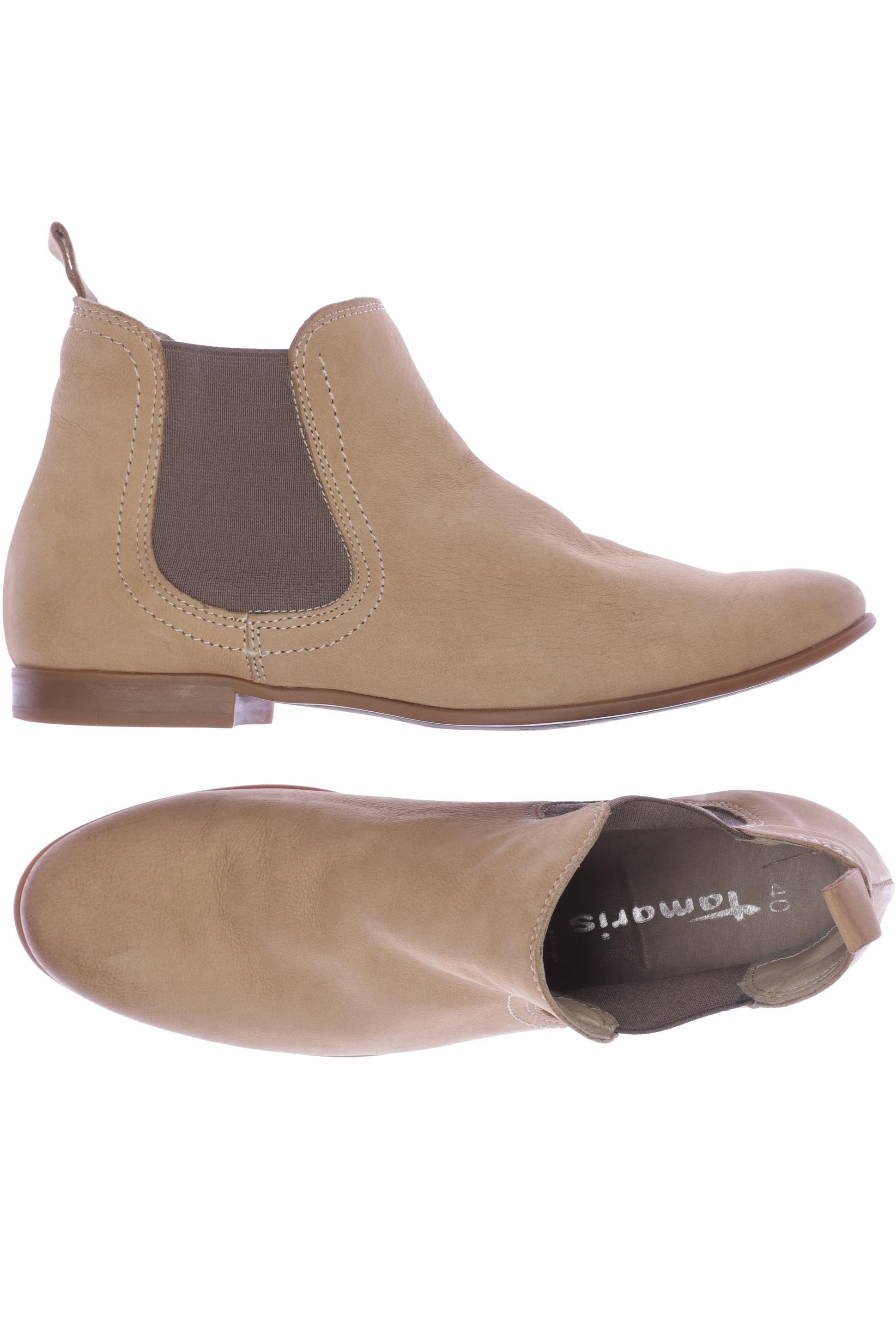 

Tamaris Damen Stiefelette, beige, Gr. 40