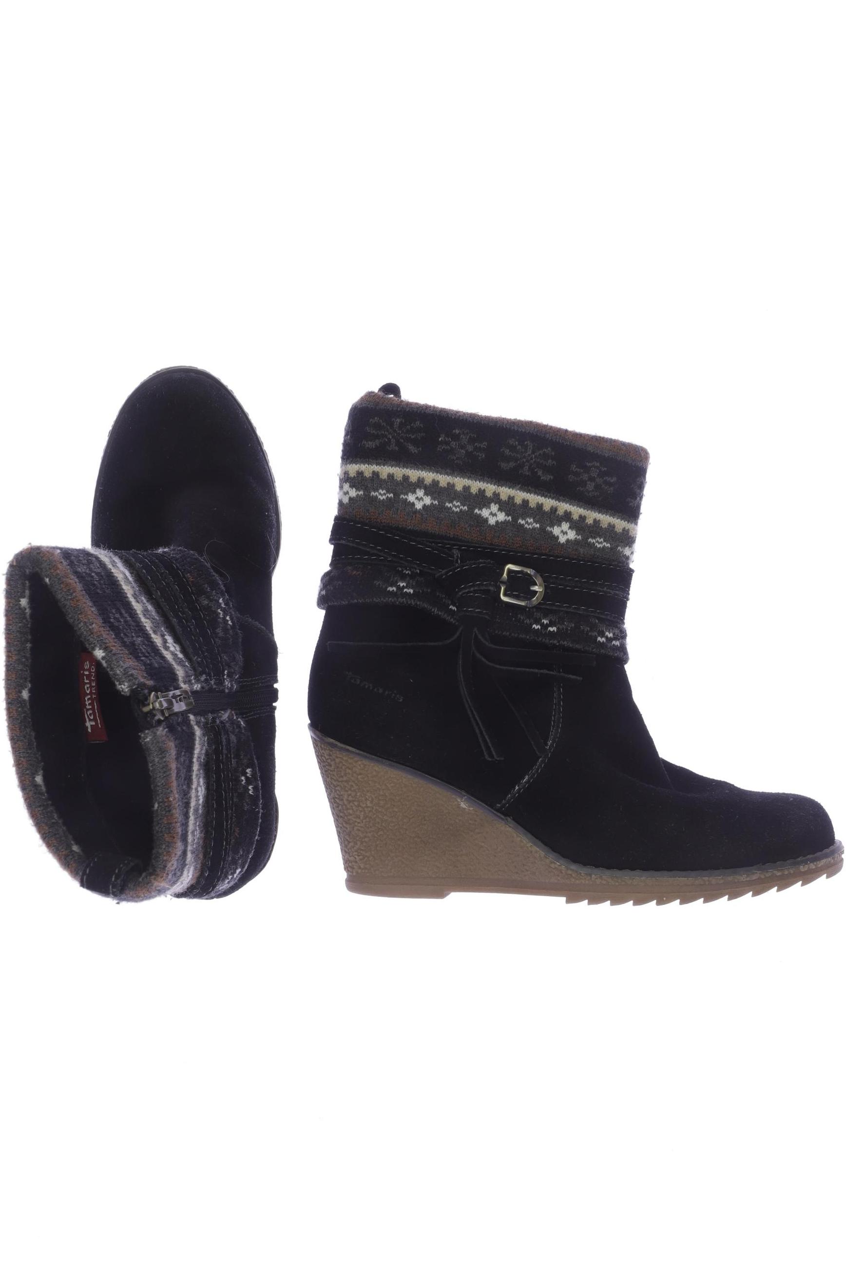 

Tamaris Damen Stiefelette, schwarz, Gr. 37