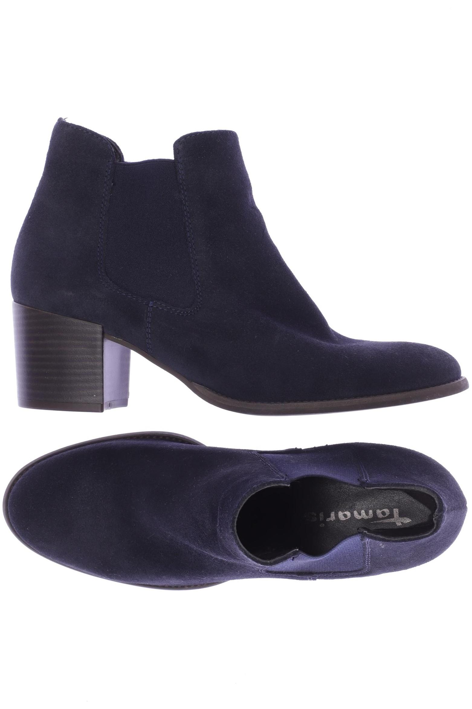 

Tamaris Damen Stiefelette, marineblau, Gr. 40