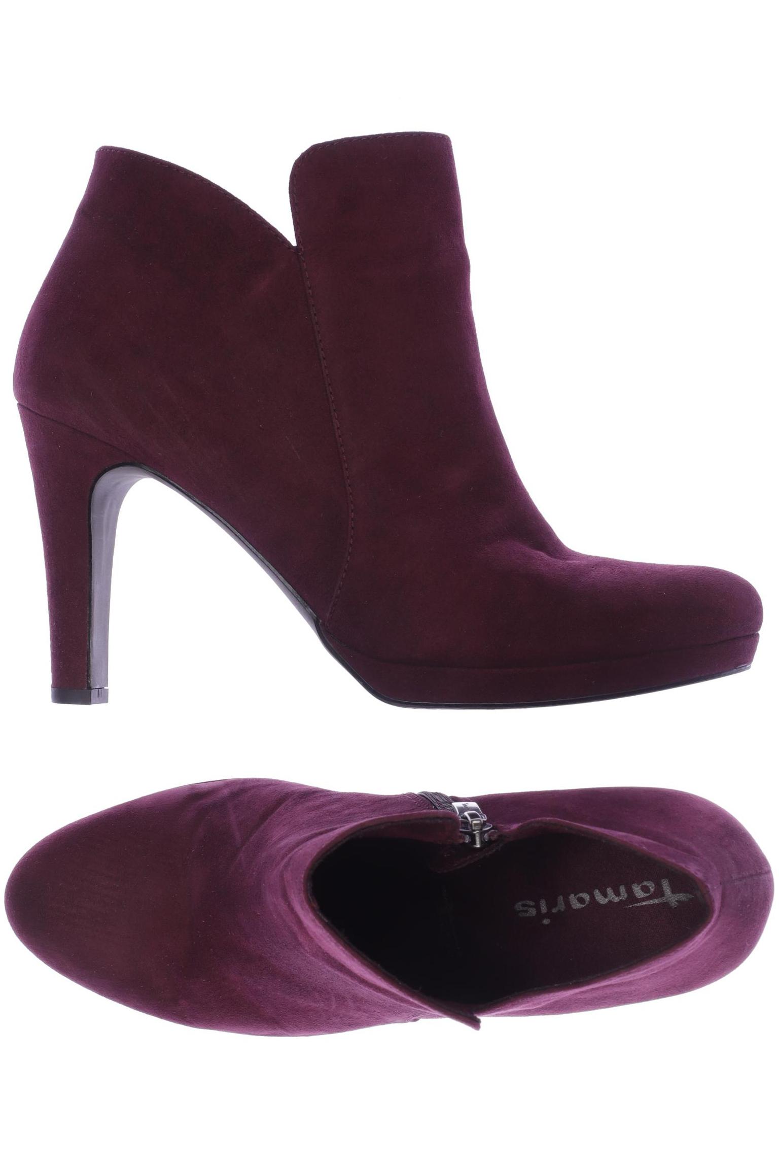 

Tamaris Damen Stiefelette, bordeaux, Gr. 41