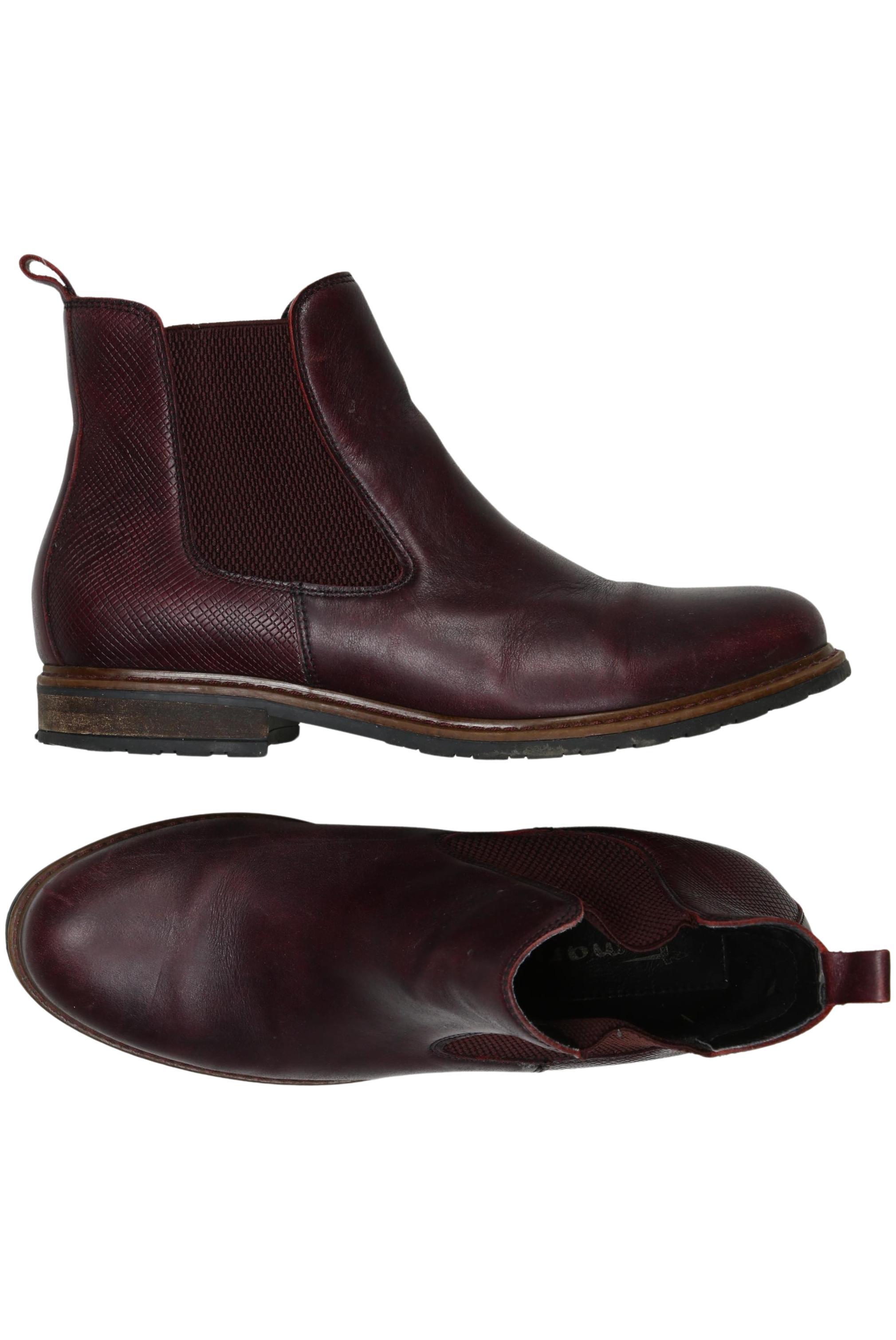 

Tamaris Damen Stiefelette, bordeaux, Gr. 39
