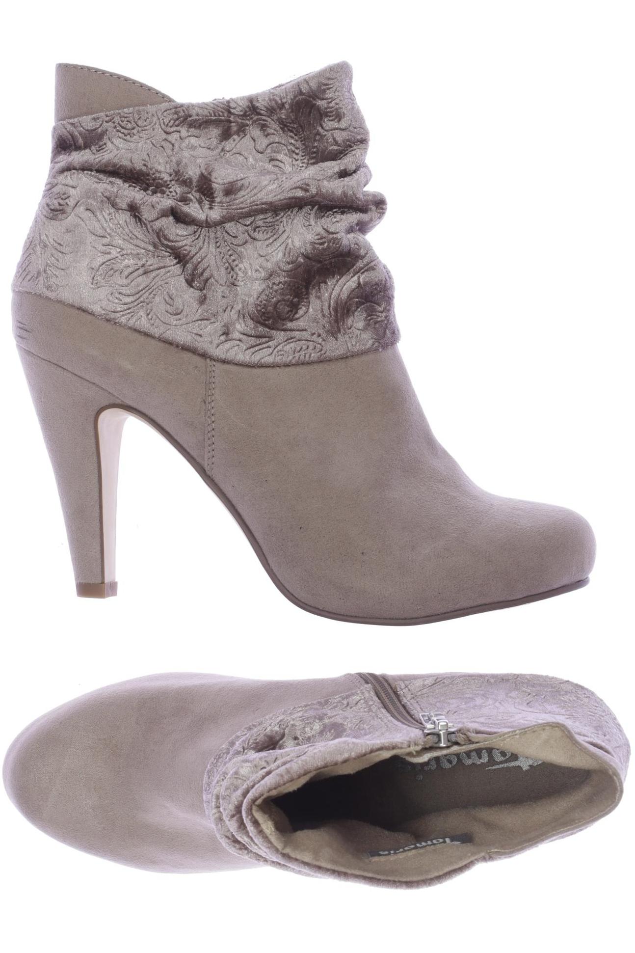 

Tamaris Damen Stiefelette, beige, Gr. 39