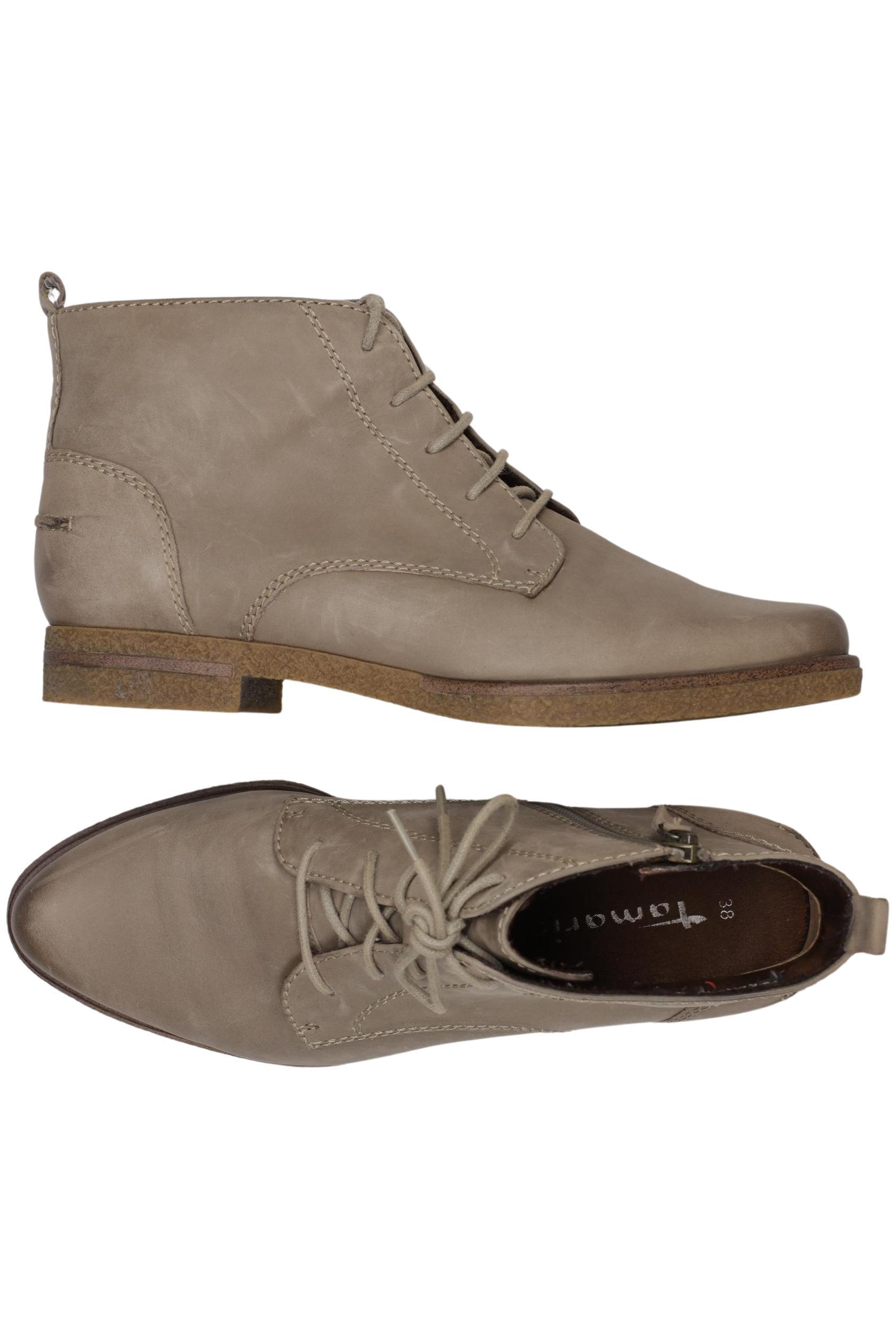 

Tamaris Damen Stiefelette, beige, Gr. 38