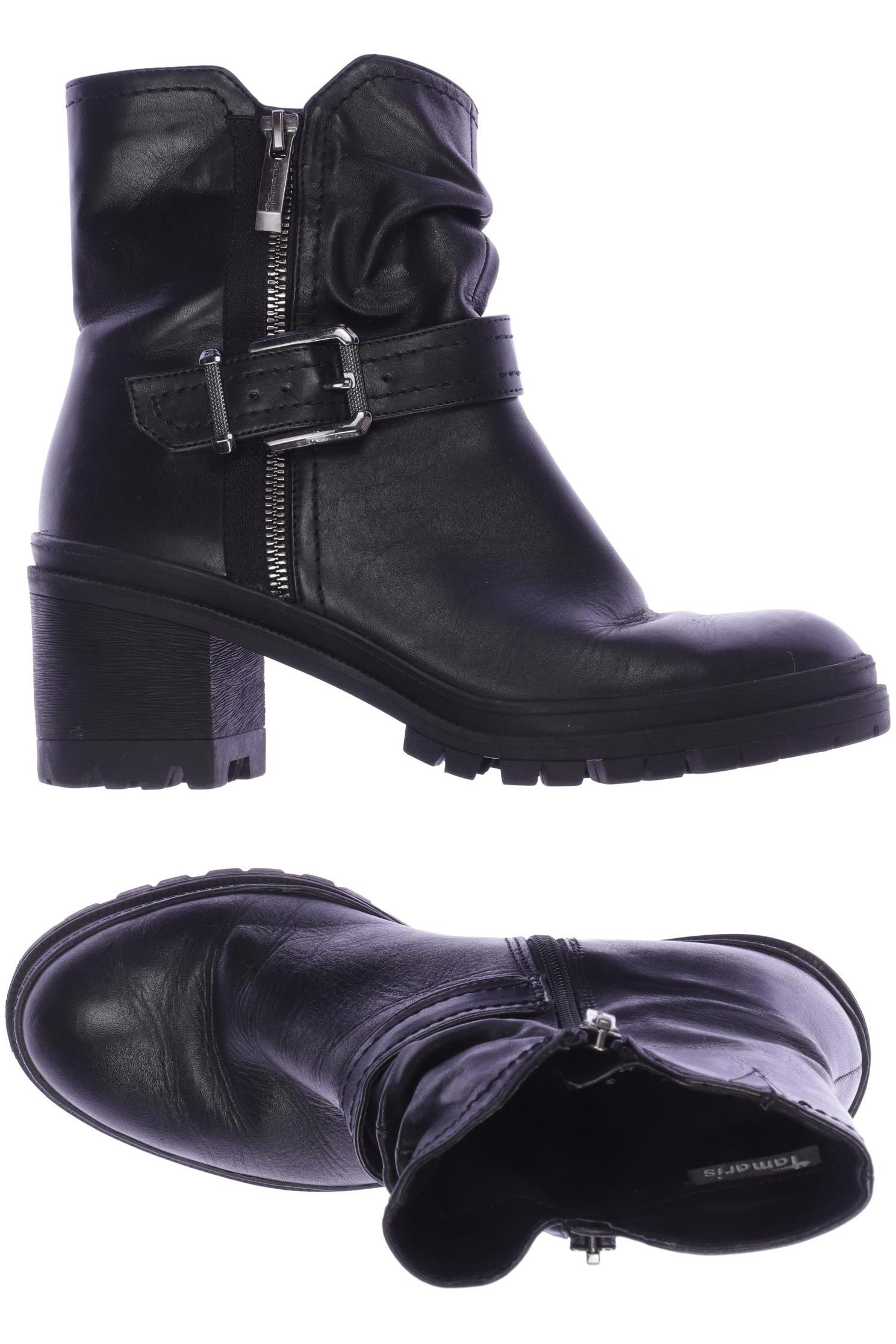 

Tamaris Damen Stiefelette, schwarz, Gr. 38