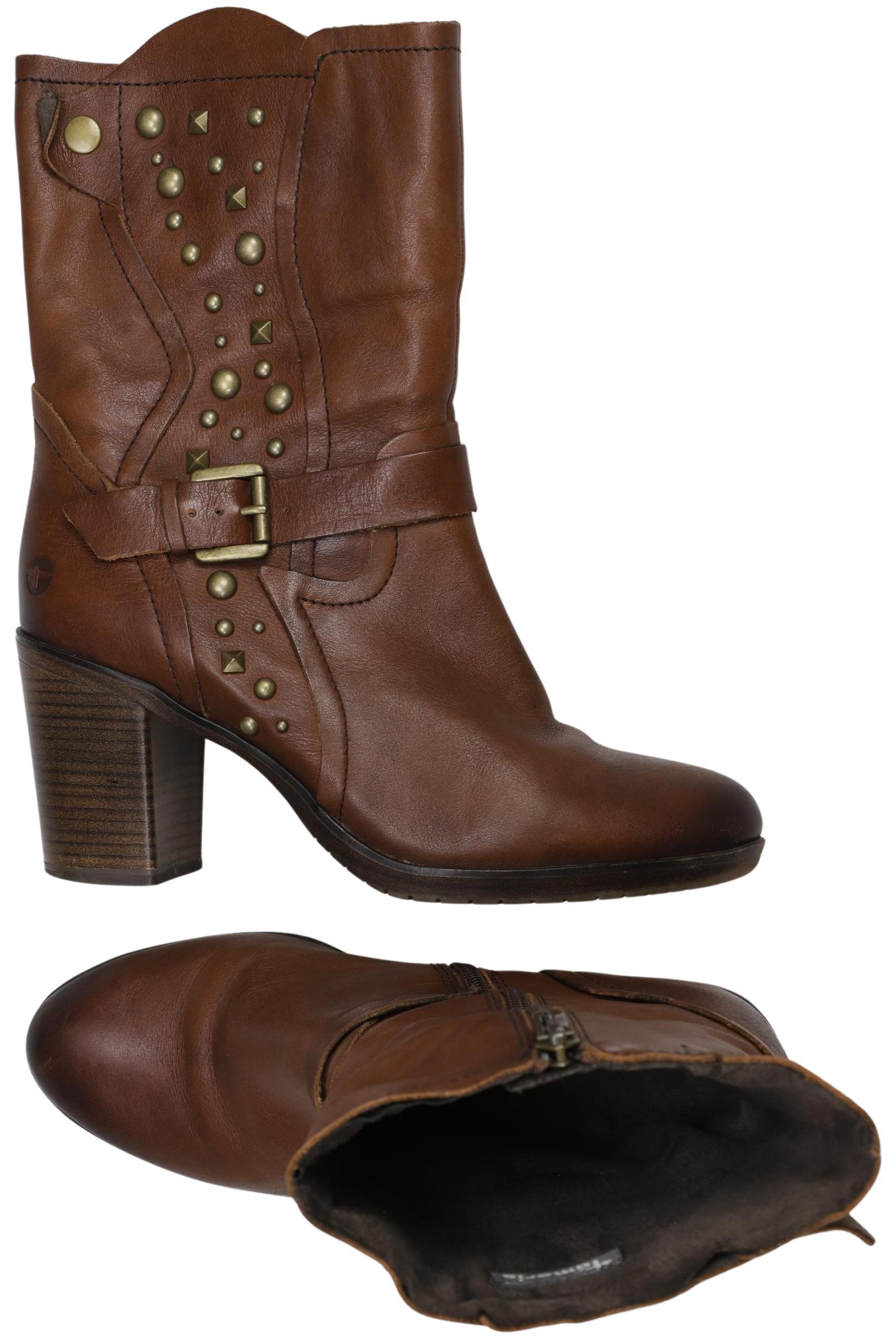 

Tamaris Damen Stiefelette, braun, Gr. 38