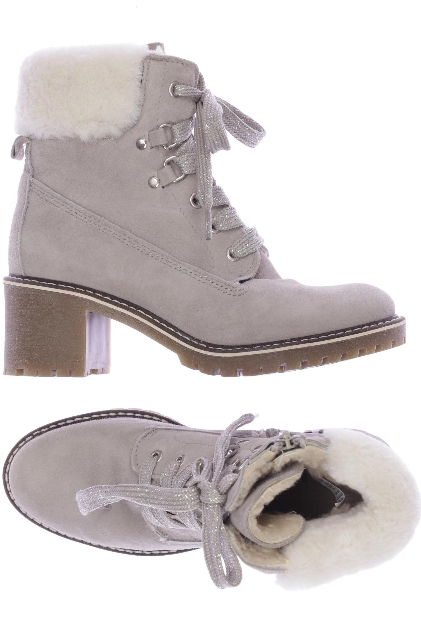 

Tamaris Damen Stiefelette, beige, Gr. 36