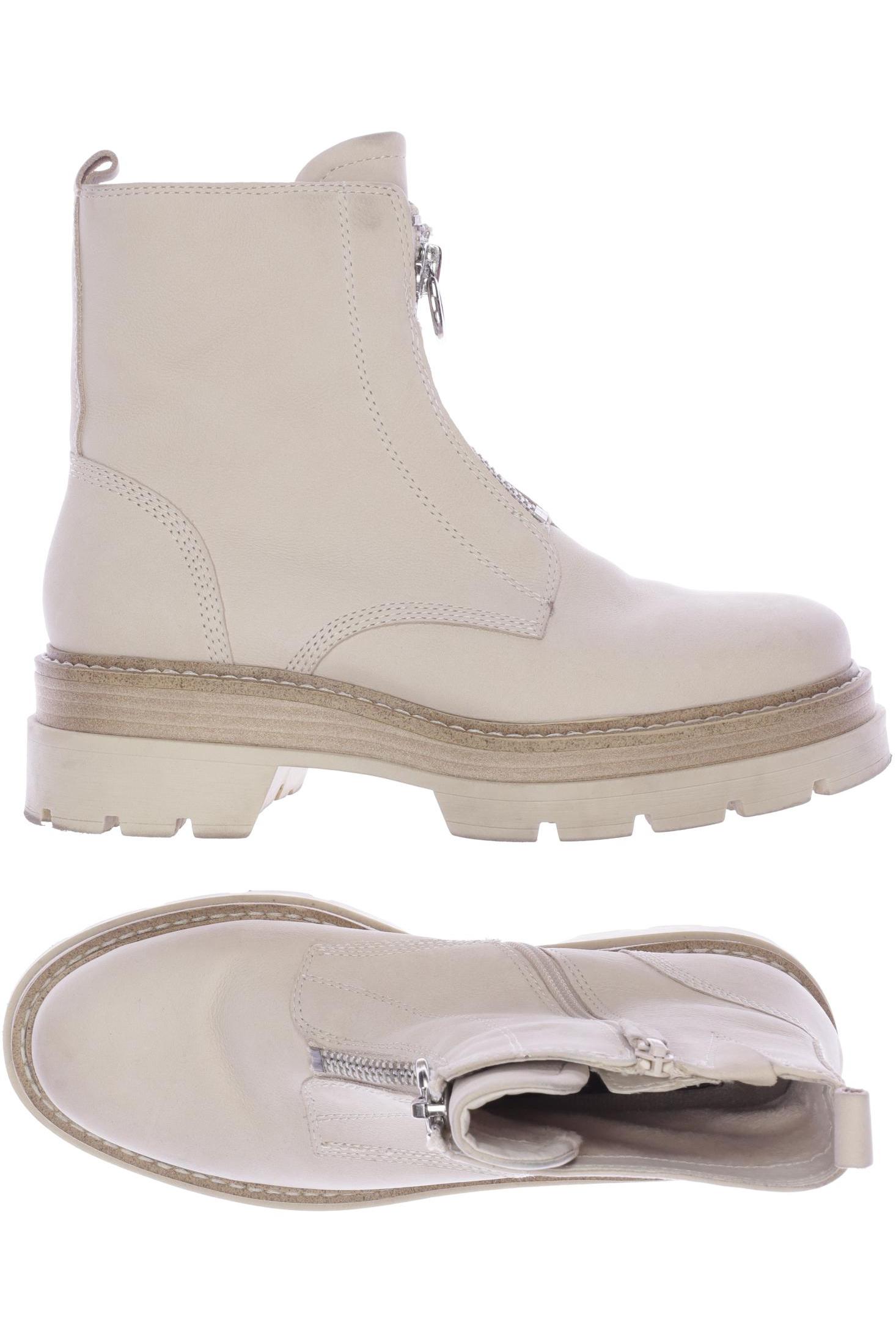 

Tamaris Damen Stiefelette, cremeweiß