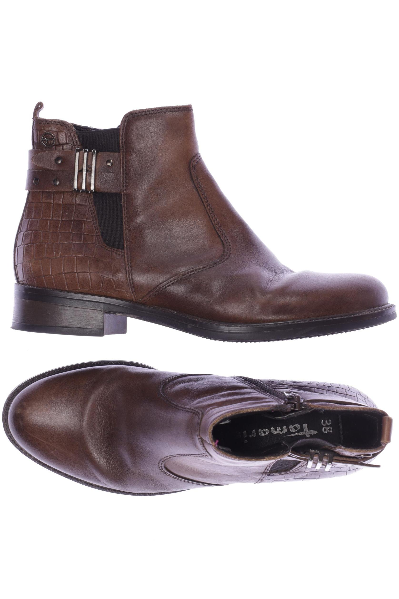 

Tamaris Damen Stiefelette, braun, Gr. 38