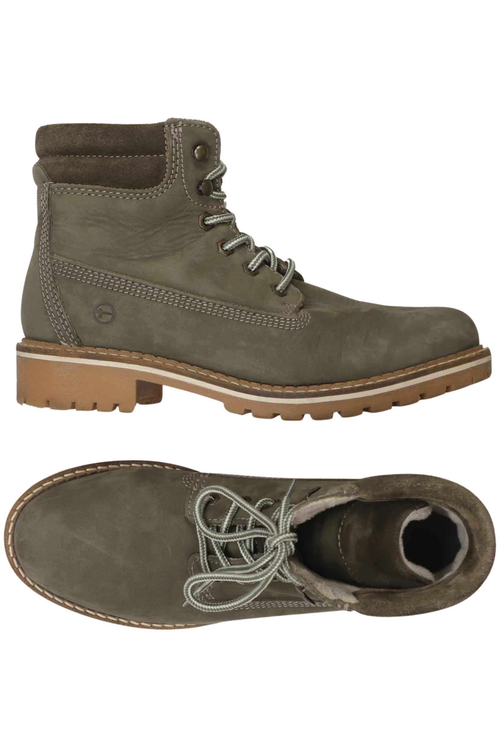 

Tamaris Damen Stiefelette, grün, Gr. 40