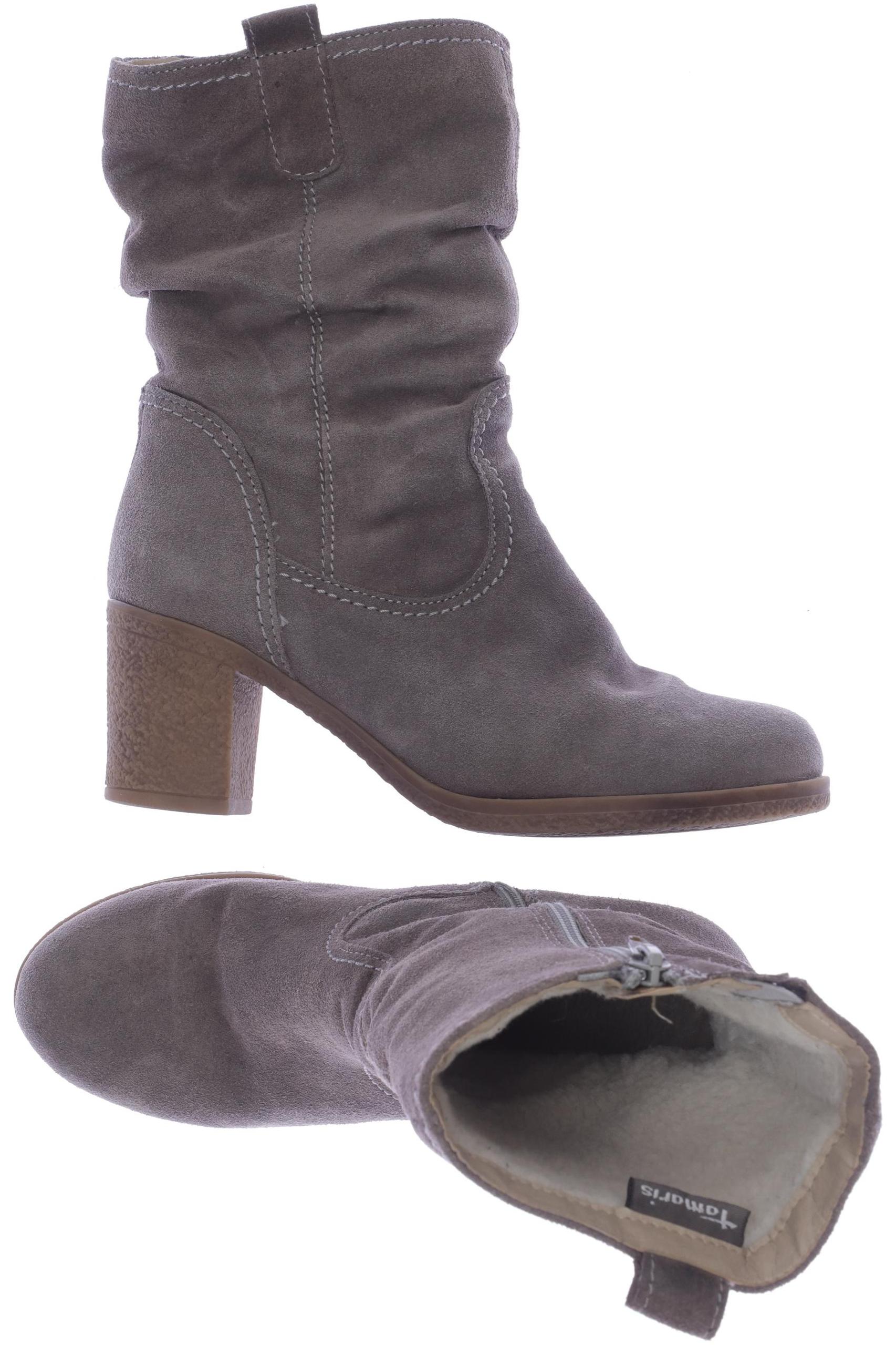 

Tamaris Damen Stiefelette, grau, Gr. 38