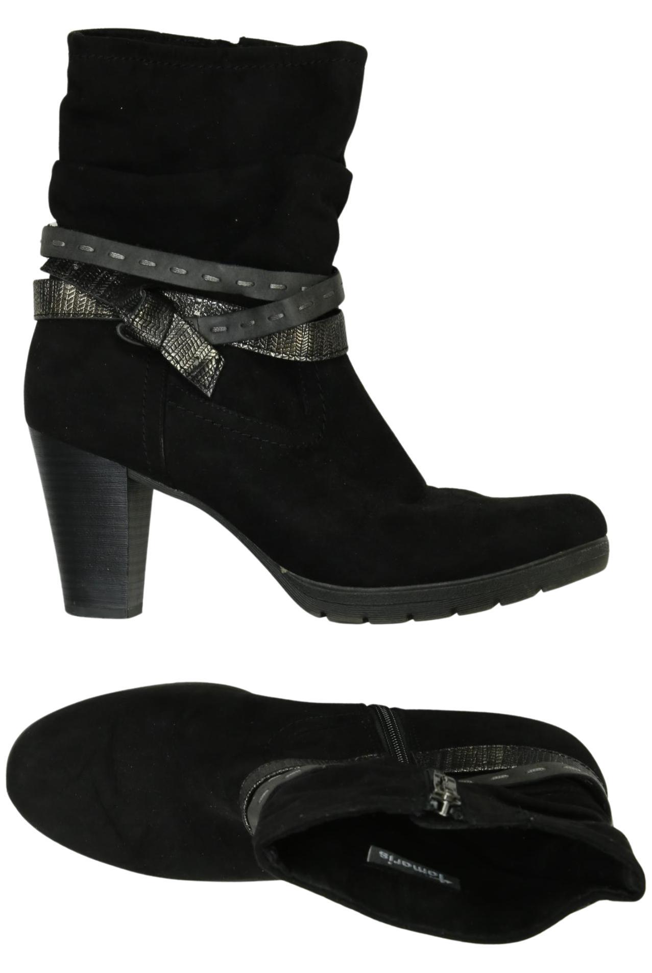 

Tamaris Damen Stiefelette, schwarz, Gr. 40