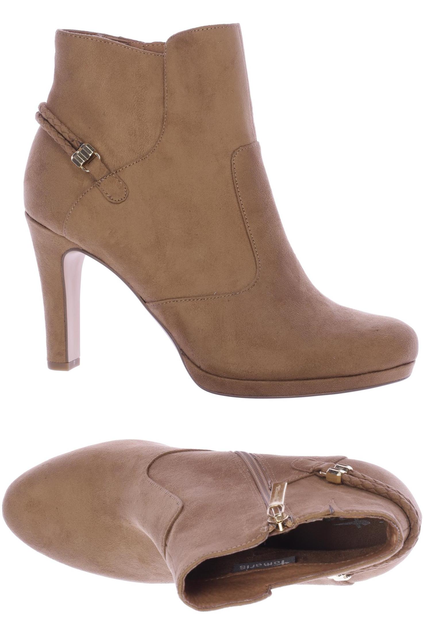 

Tamaris Damen Stiefelette, beige, Gr. 41