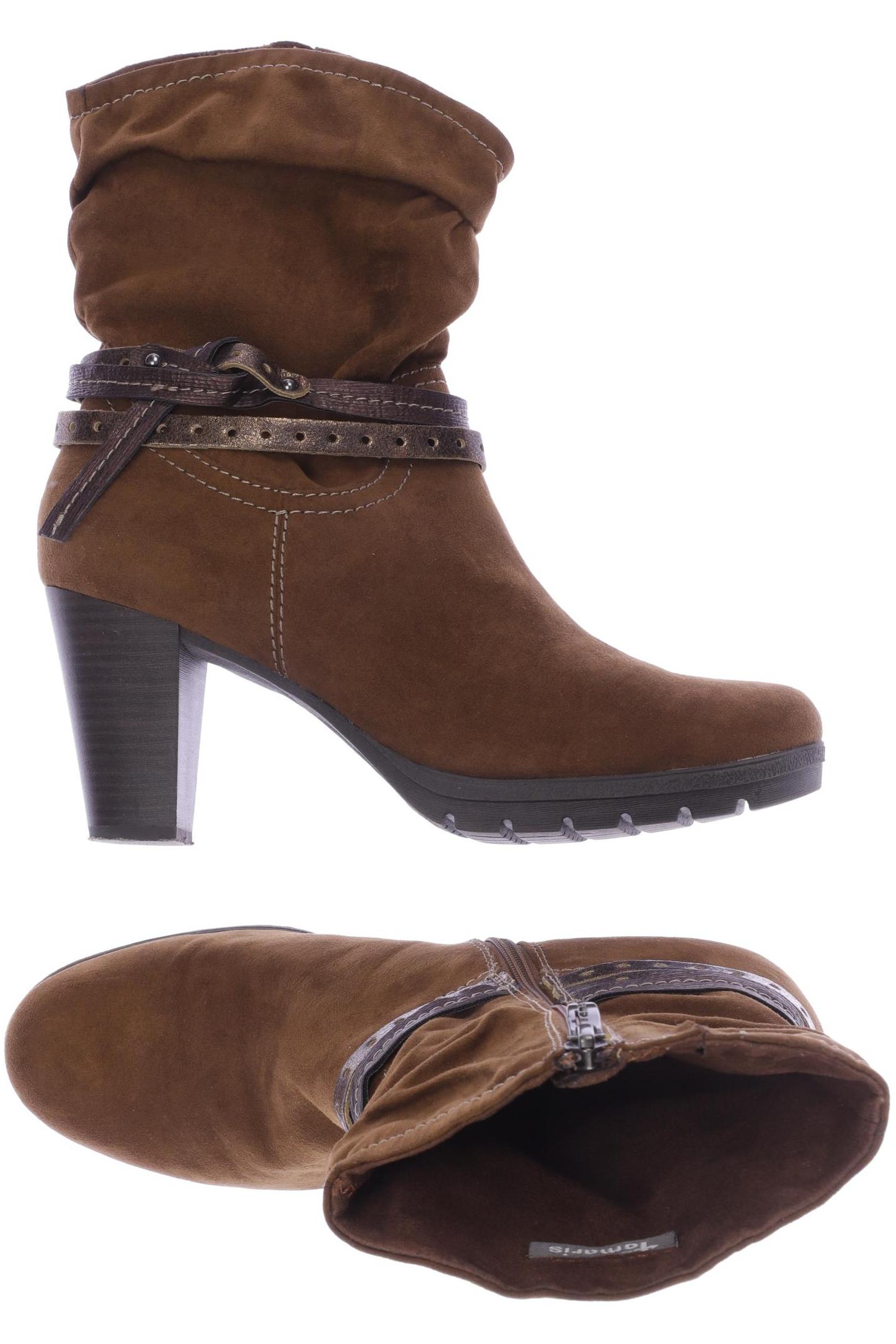 

Tamaris Damen Stiefelette, braun, Gr. 40