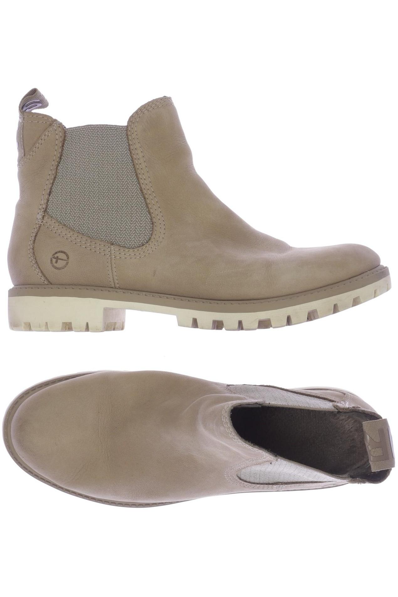 

Tamaris Damen Stiefelette, beige, Gr. 39