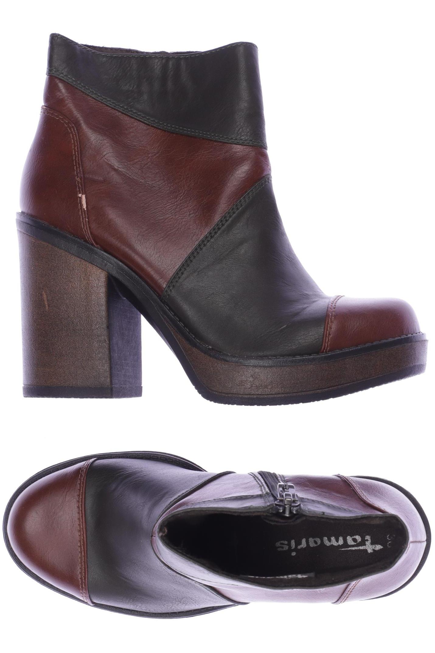 

Tamaris Damen Stiefelette, braun, Gr. 36