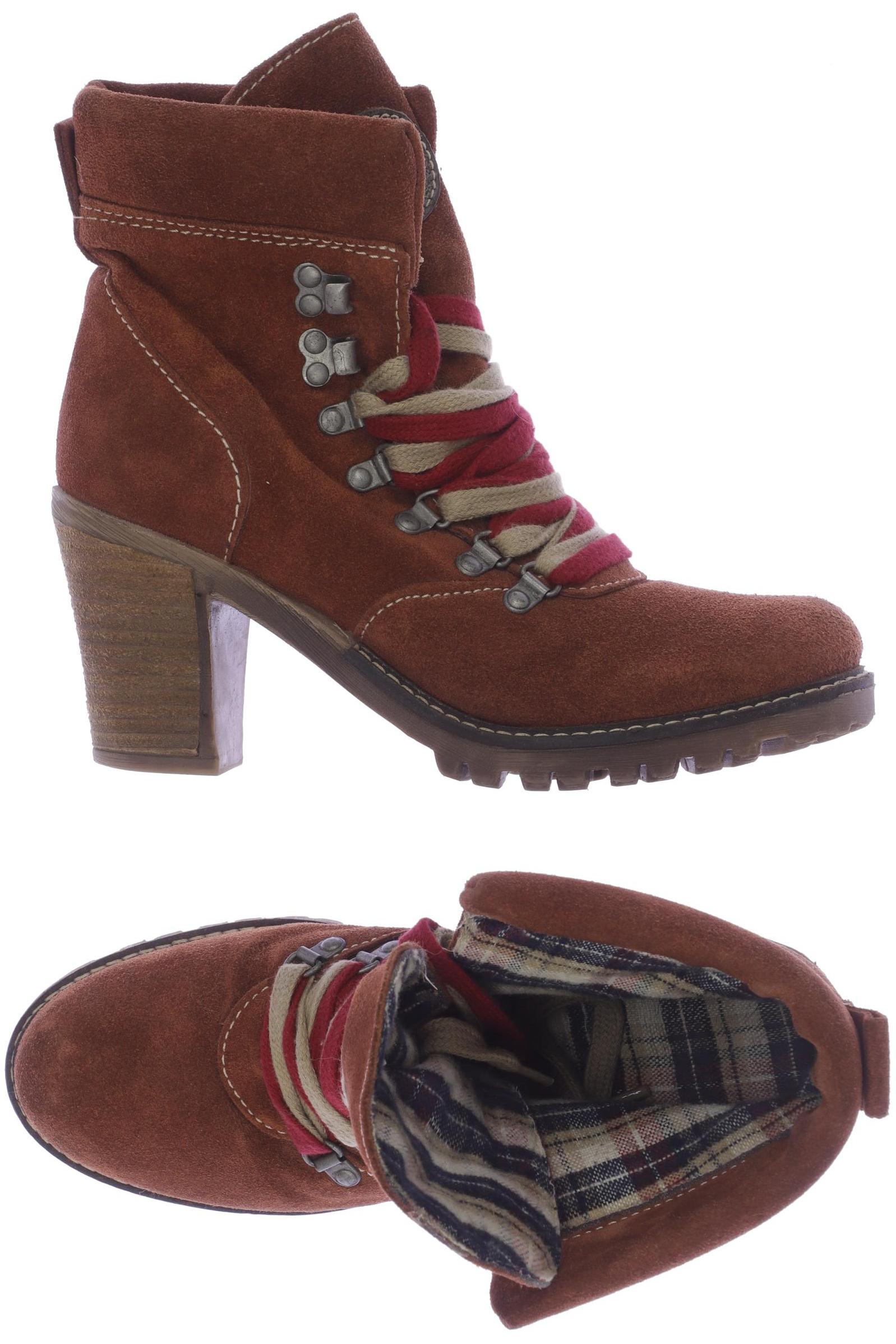 

Tamaris Damen Stiefelette, orange, Gr. 39