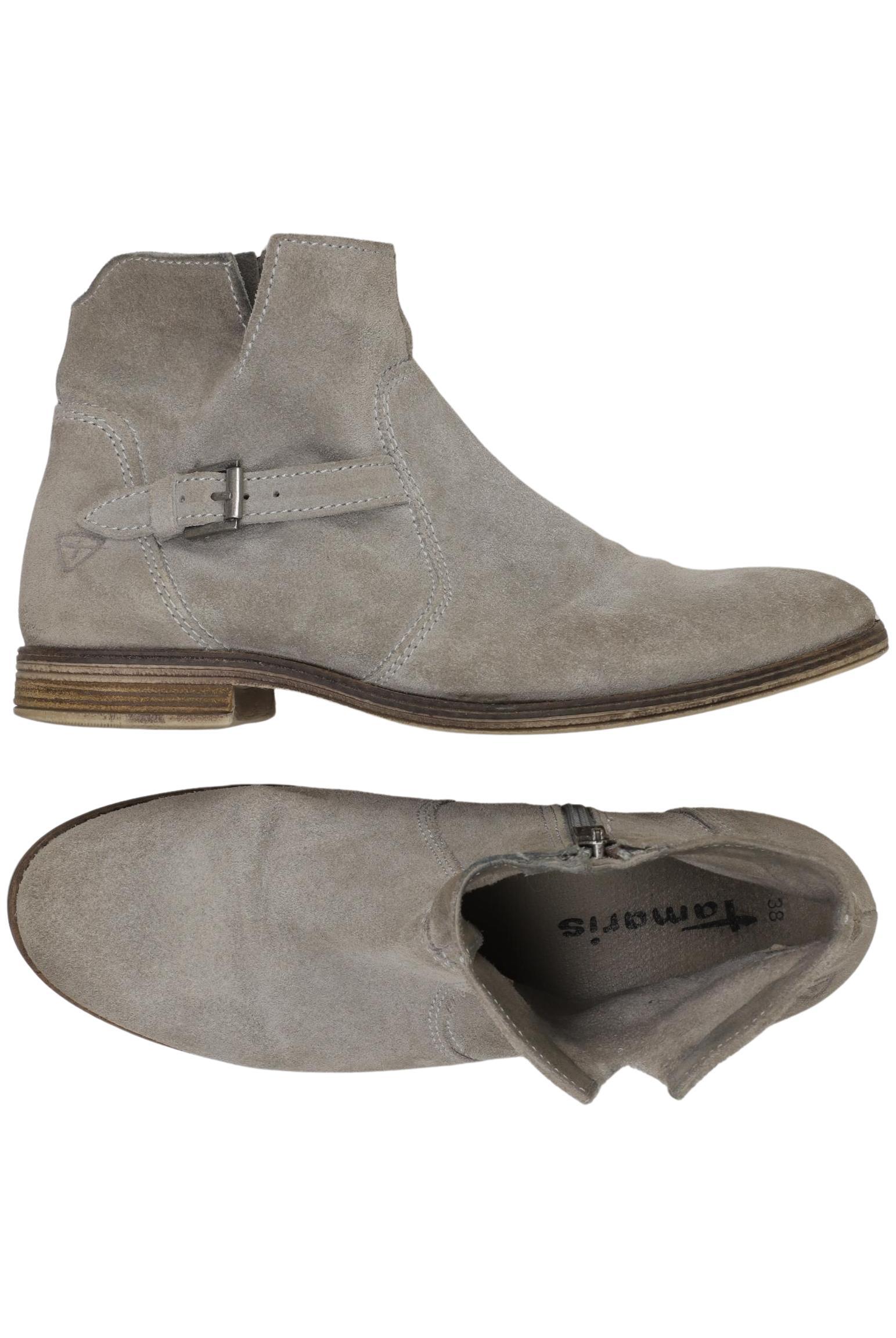 

Tamaris Damen Stiefelette, grau, Gr. 38