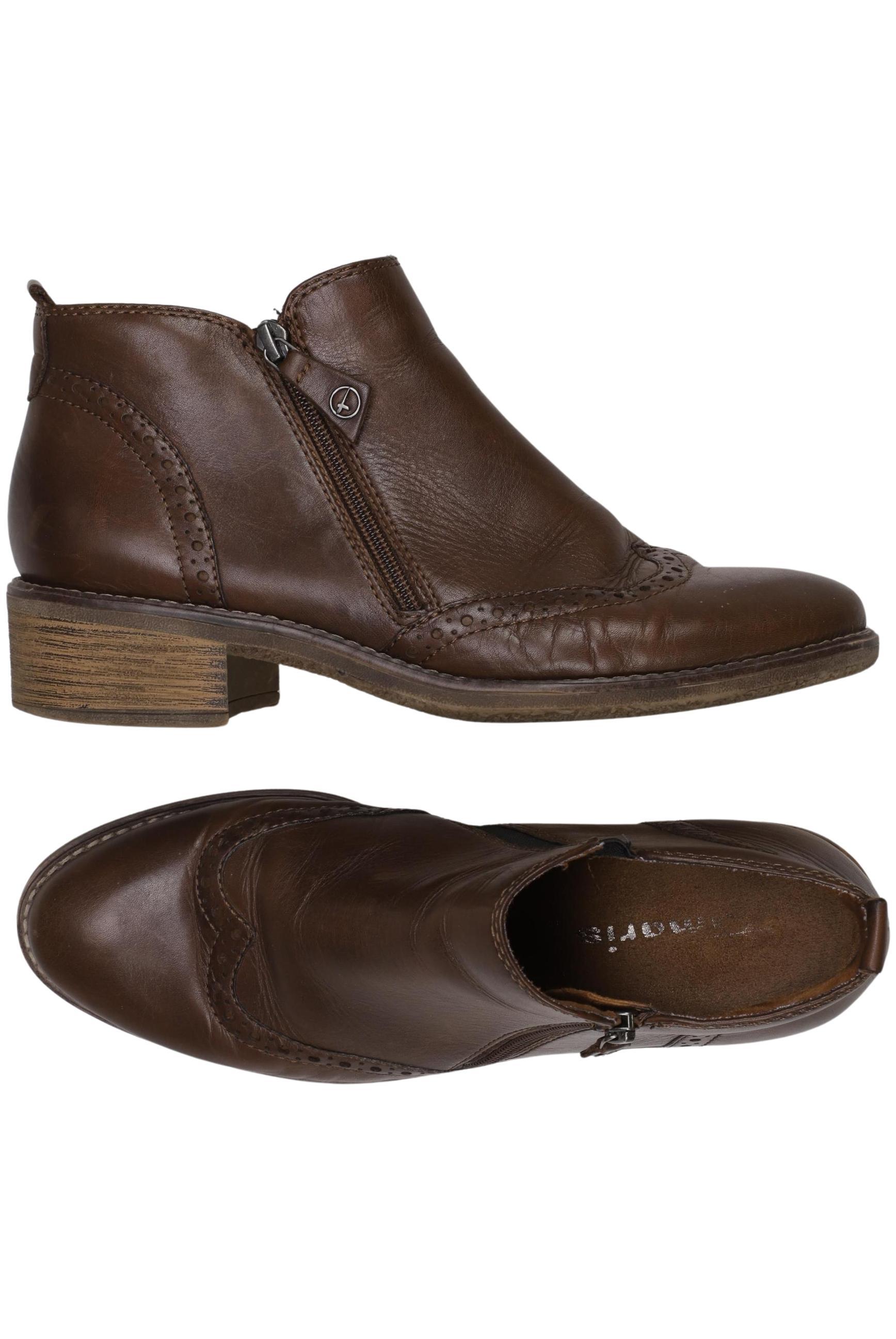 

Tamaris Damen Stiefelette, braun, Gr. 39