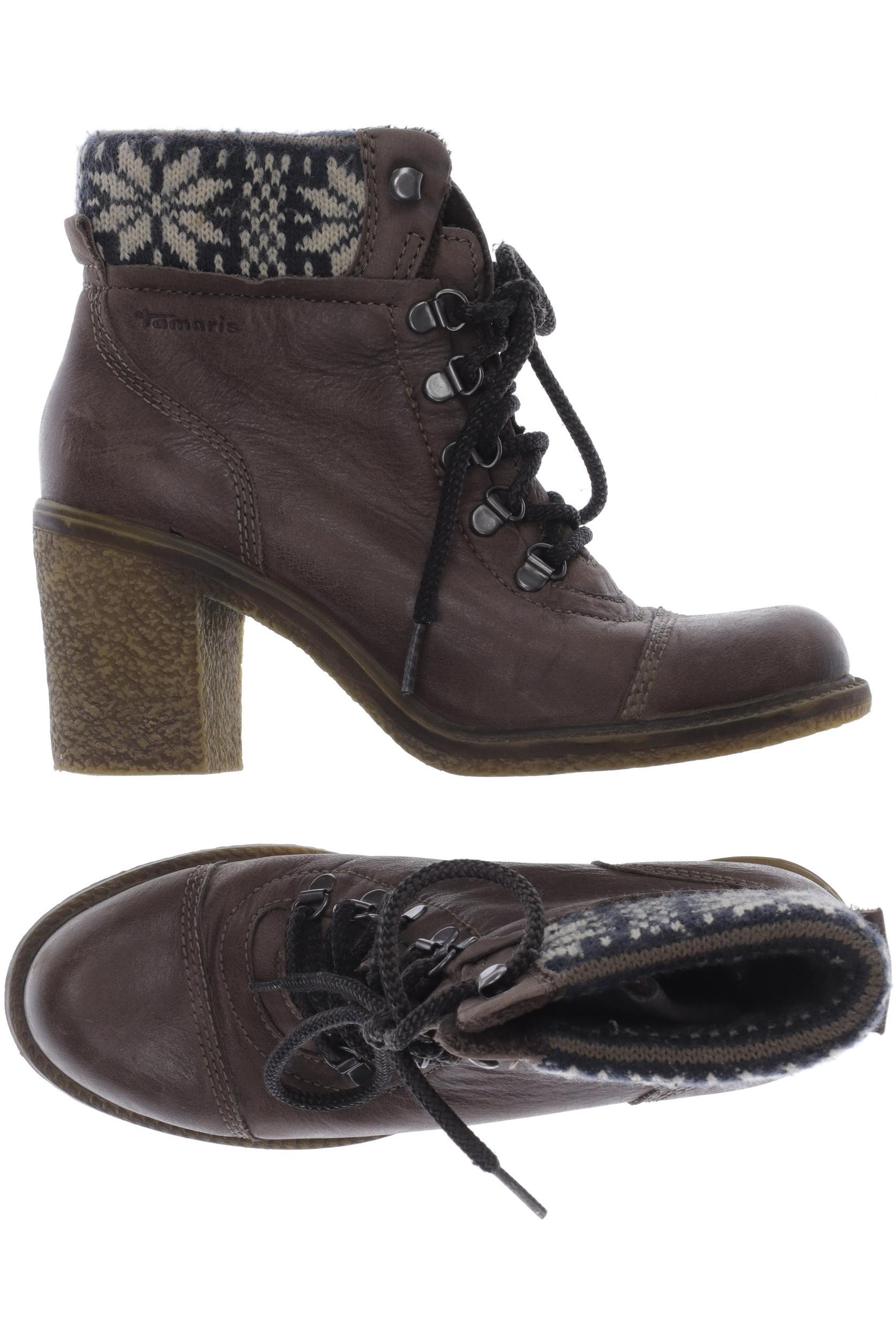 

Tamaris Damen Stiefelette, braun, Gr. 39