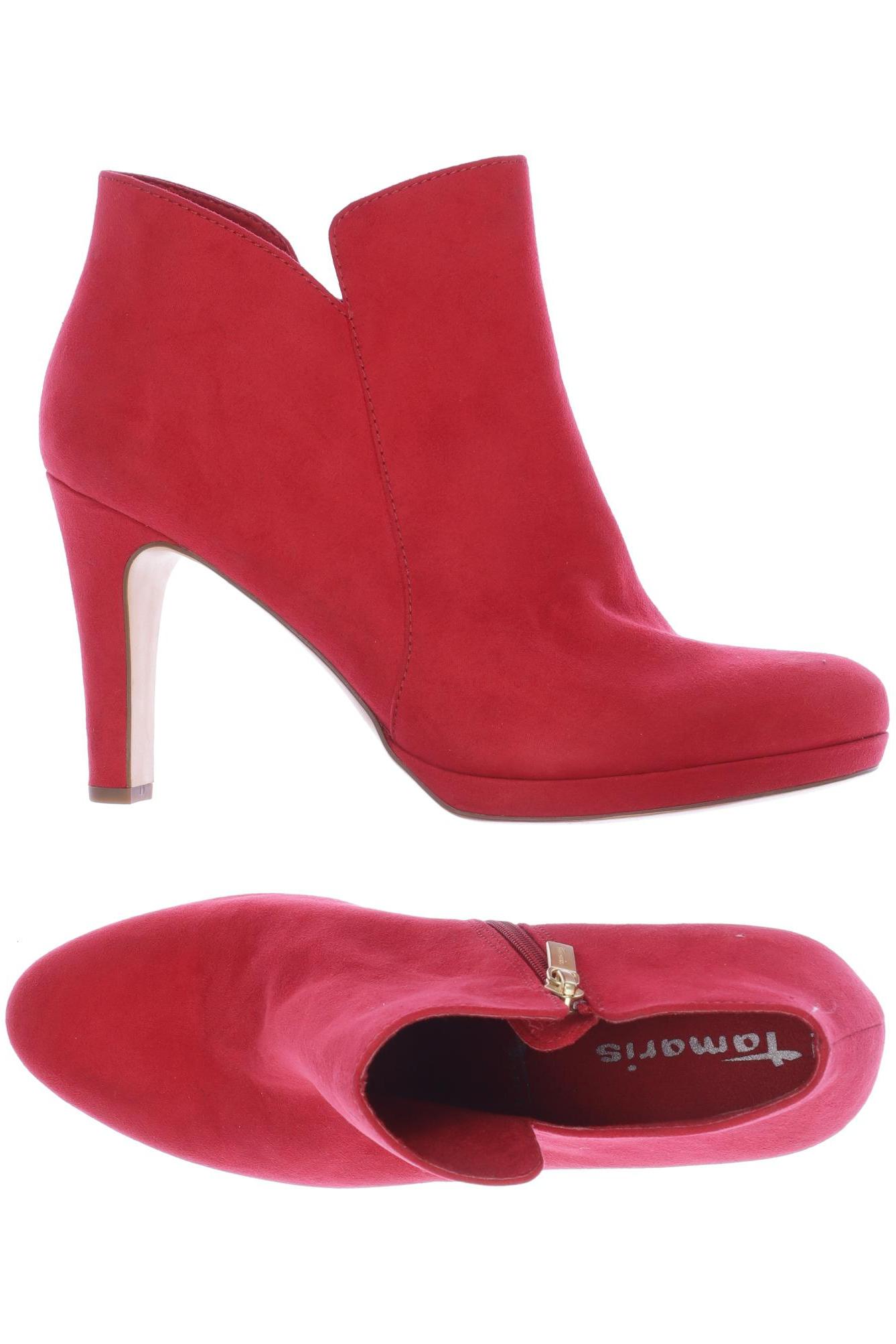 

Tamaris Damen Stiefelette, rot, Gr. 42