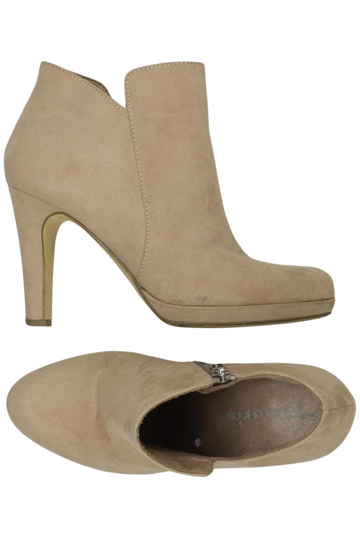 

Tamaris Damen Stiefelette, beige, Gr. 38