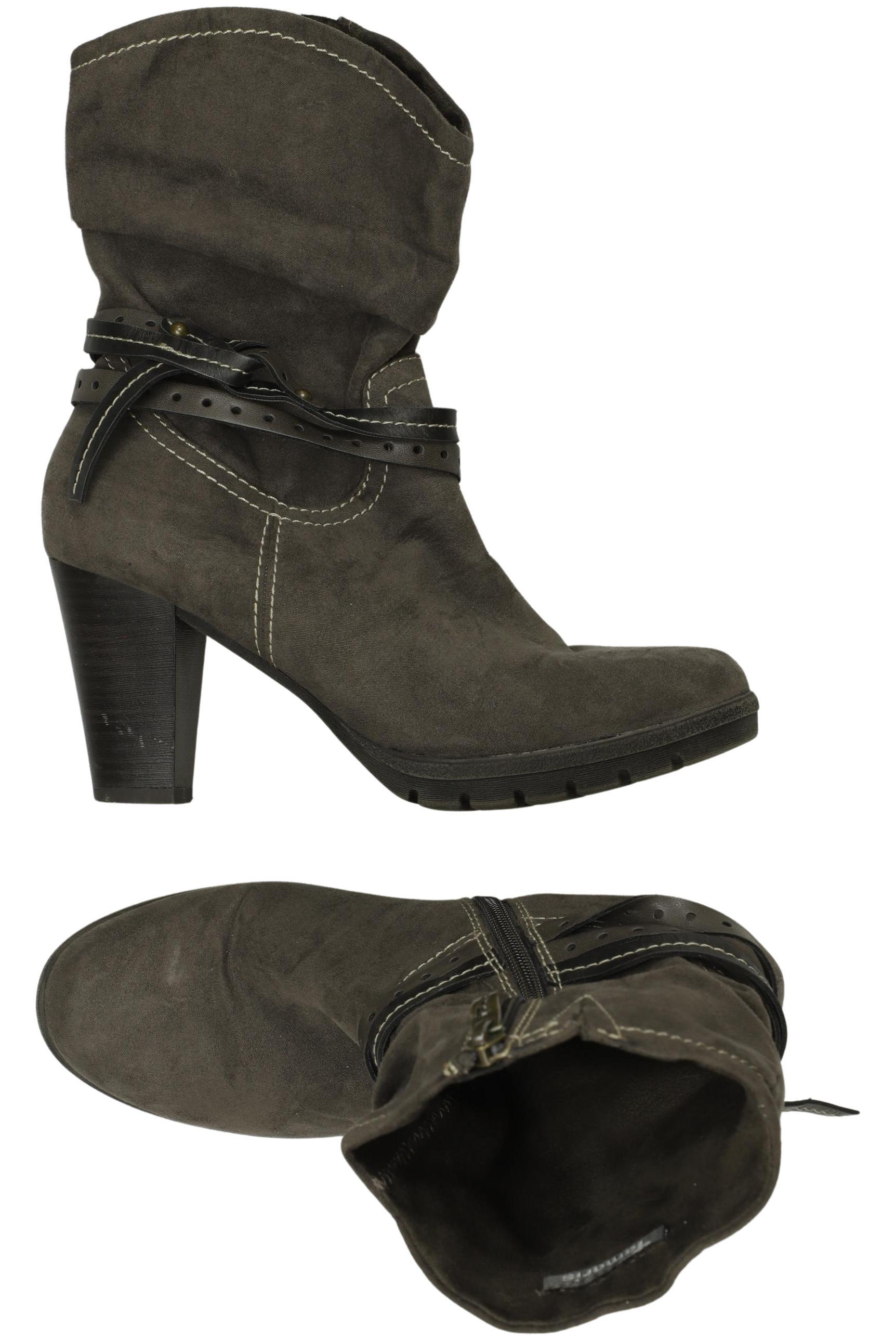 

Tamaris Damen Stiefelette, grau, Gr. 36