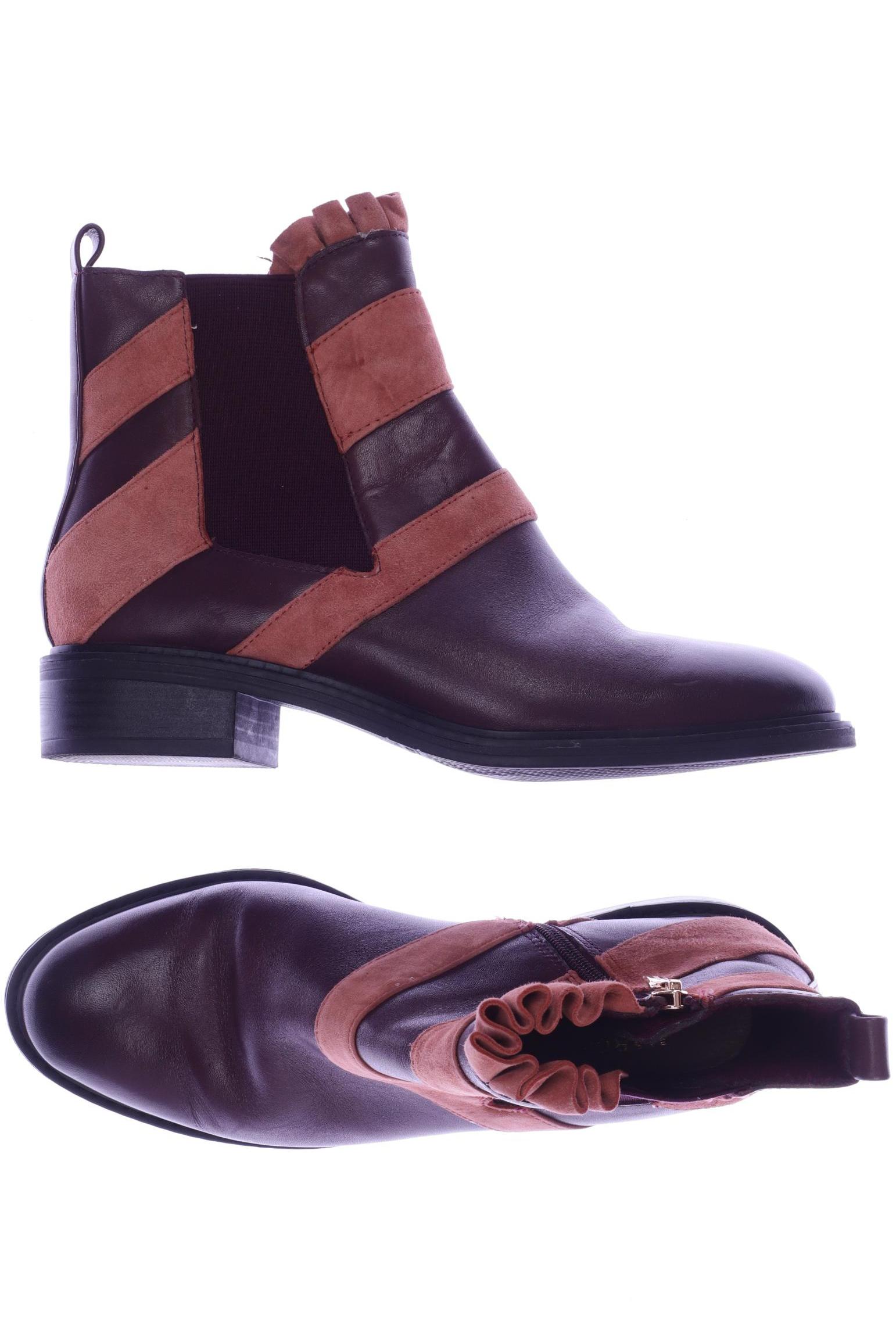 

Tamaris Damen Stiefelette, bordeaux, Gr. 39