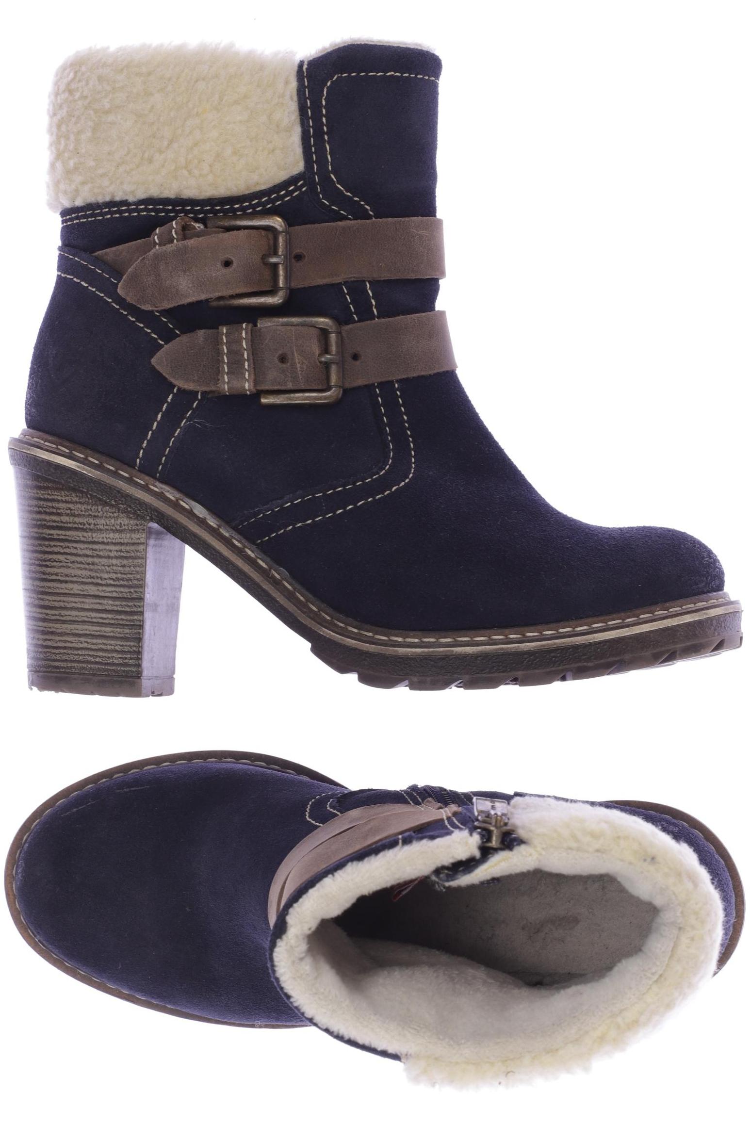 

Tamaris Damen Stiefelette, marineblau, Gr. 36