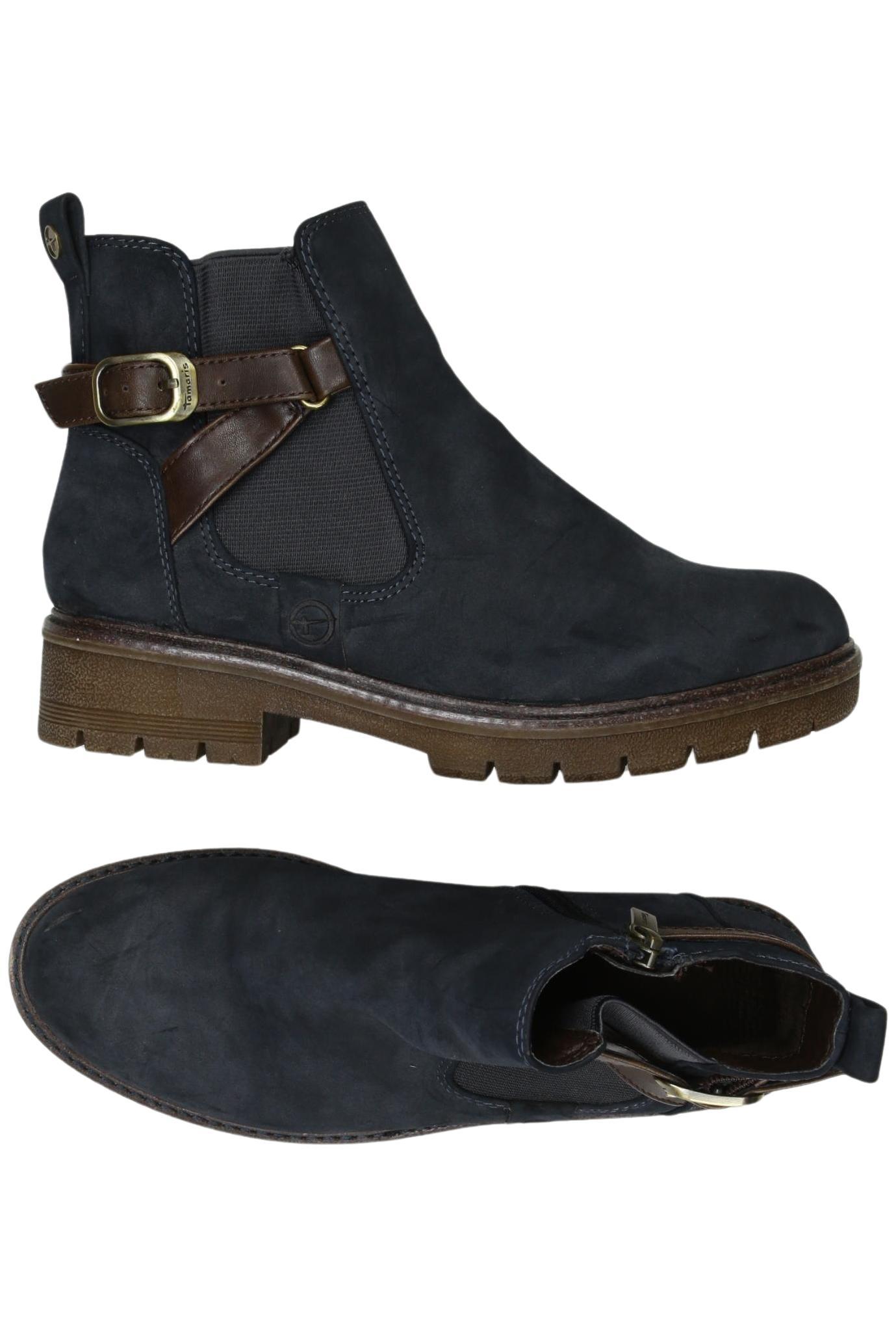 

Tamaris Damen Stiefelette, marineblau, Gr. 36