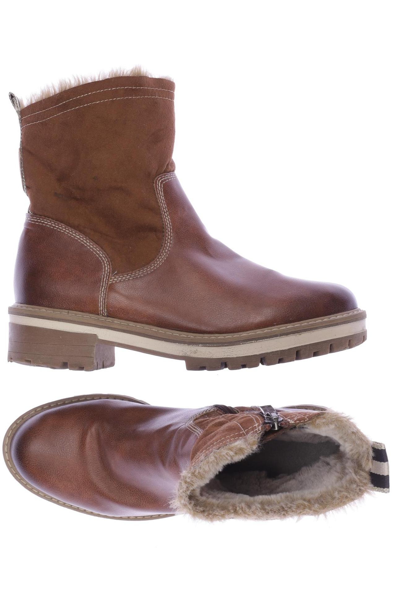 

Tamaris Damen Stiefelette, braun, Gr. 38