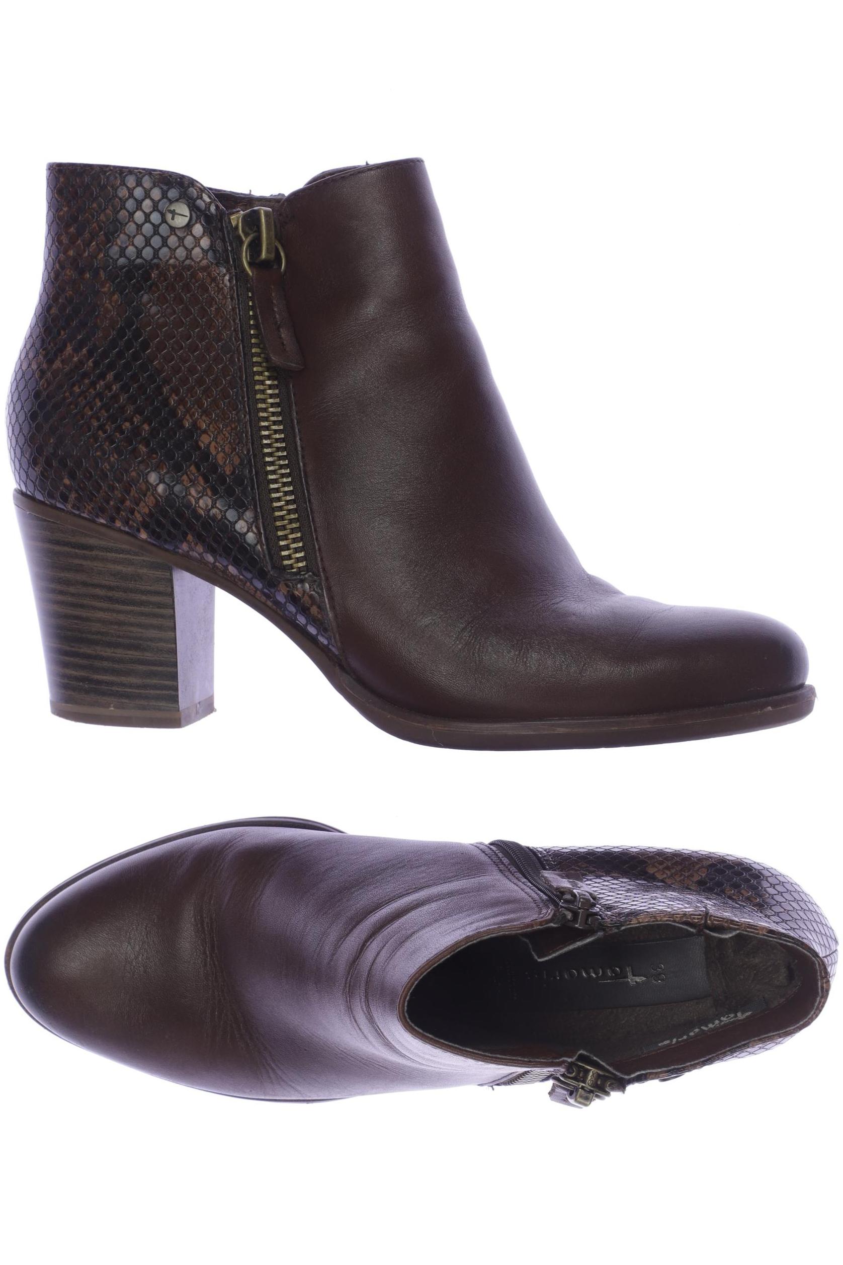 

Tamaris Damen Stiefelette, braun, Gr. 39