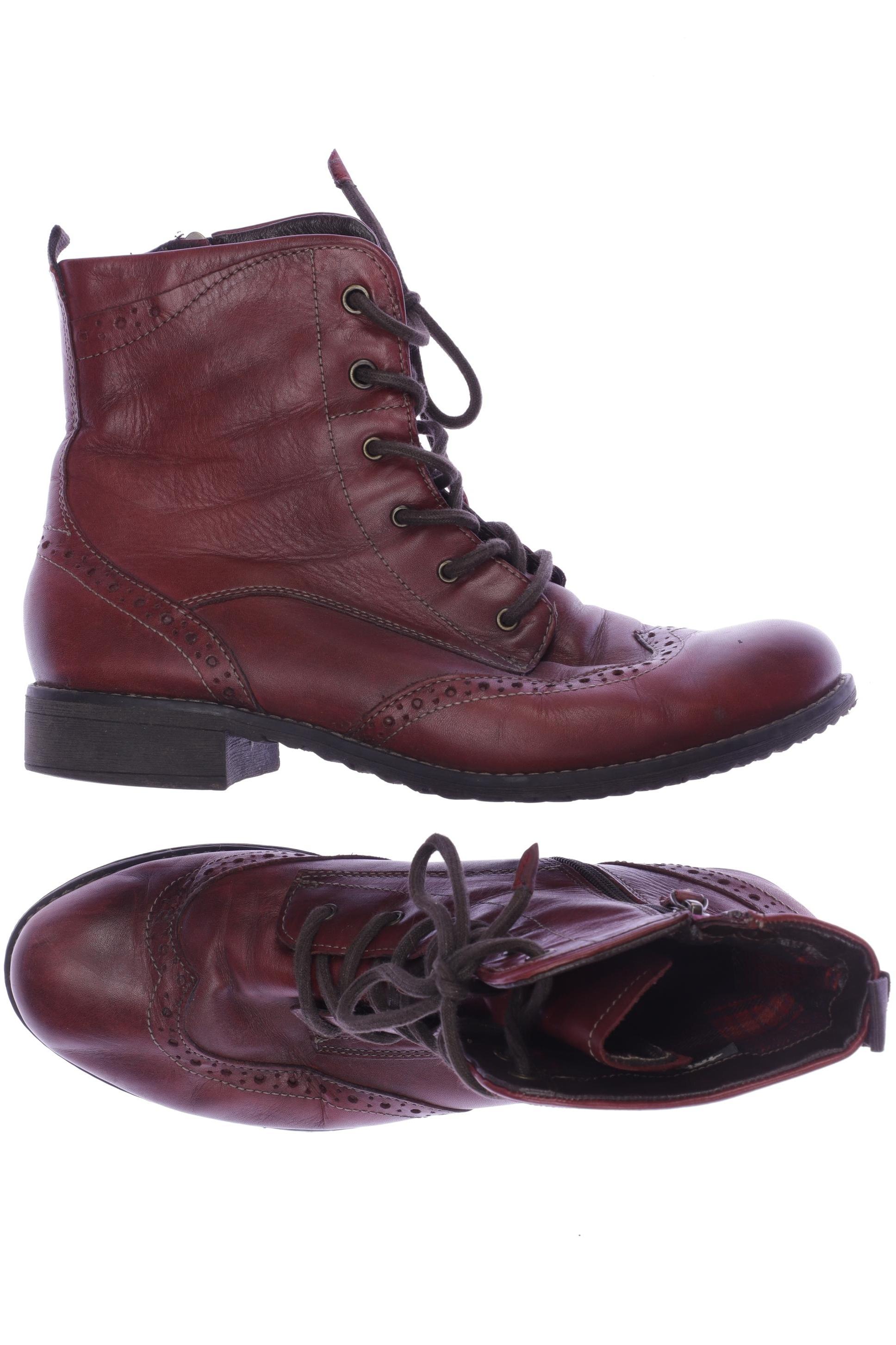 

Tamaris Damen Stiefelette, bordeaux, Gr. 41