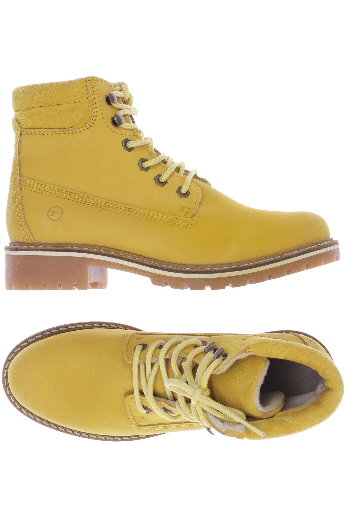 

Tamaris Damen Stiefelette, gelb, Gr. 38
