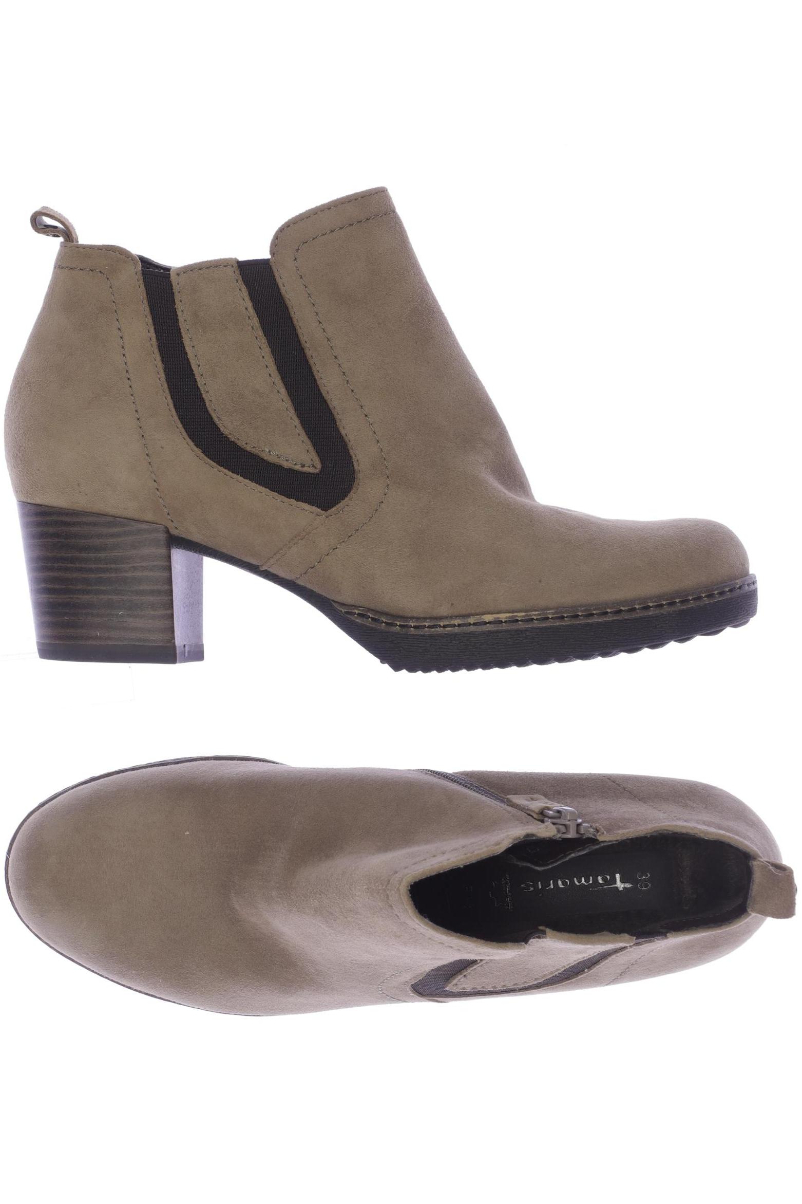 

Tamaris Damen Stiefelette, beige, Gr. 39