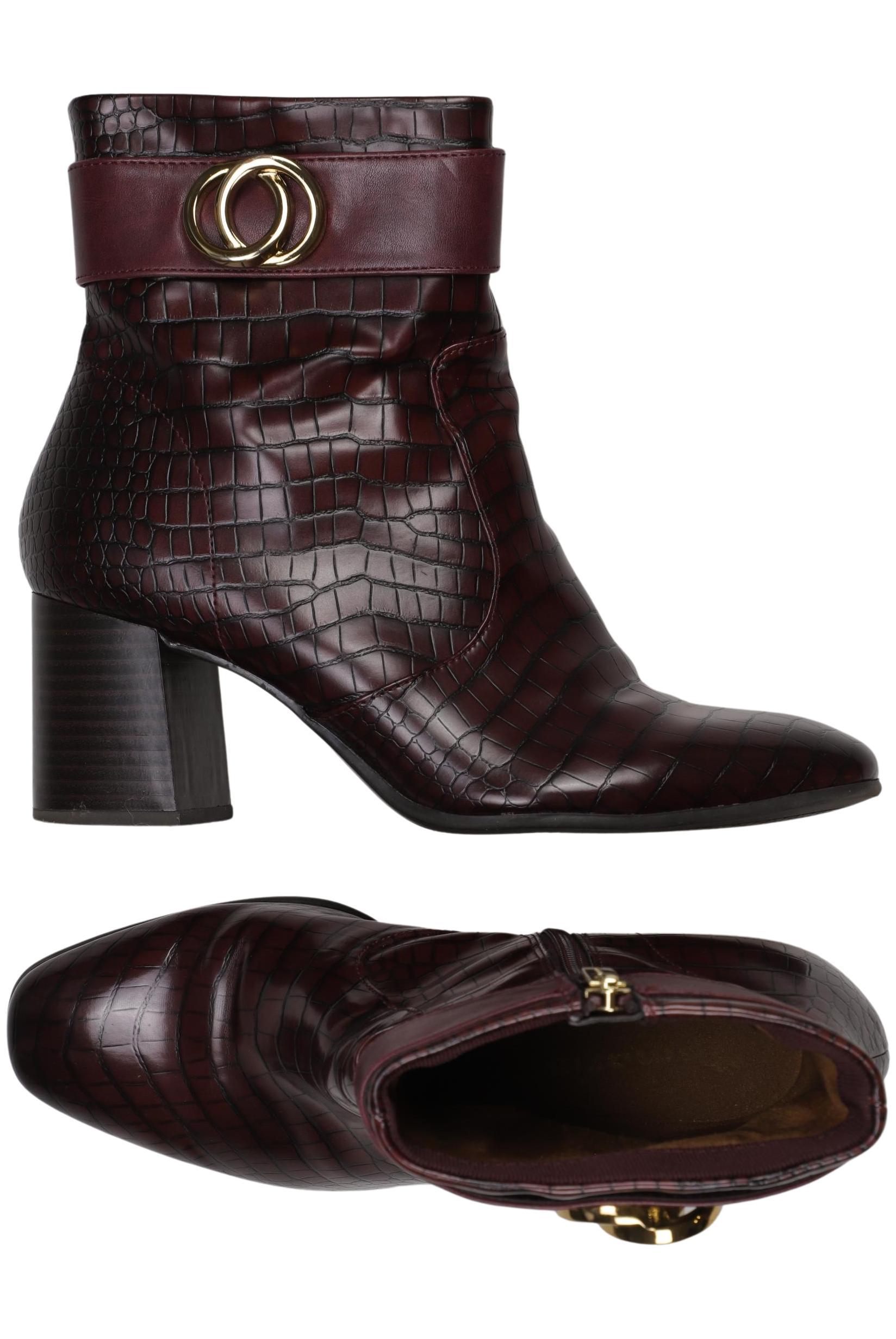 

Tamaris Damen Stiefelette, bordeaux, Gr. 40