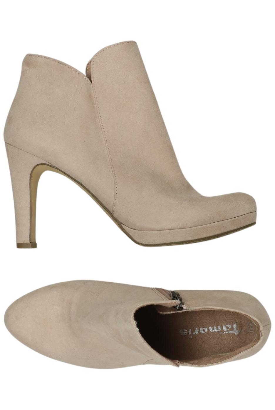 

Tamaris Damen Stiefelette, beige, Gr. 39