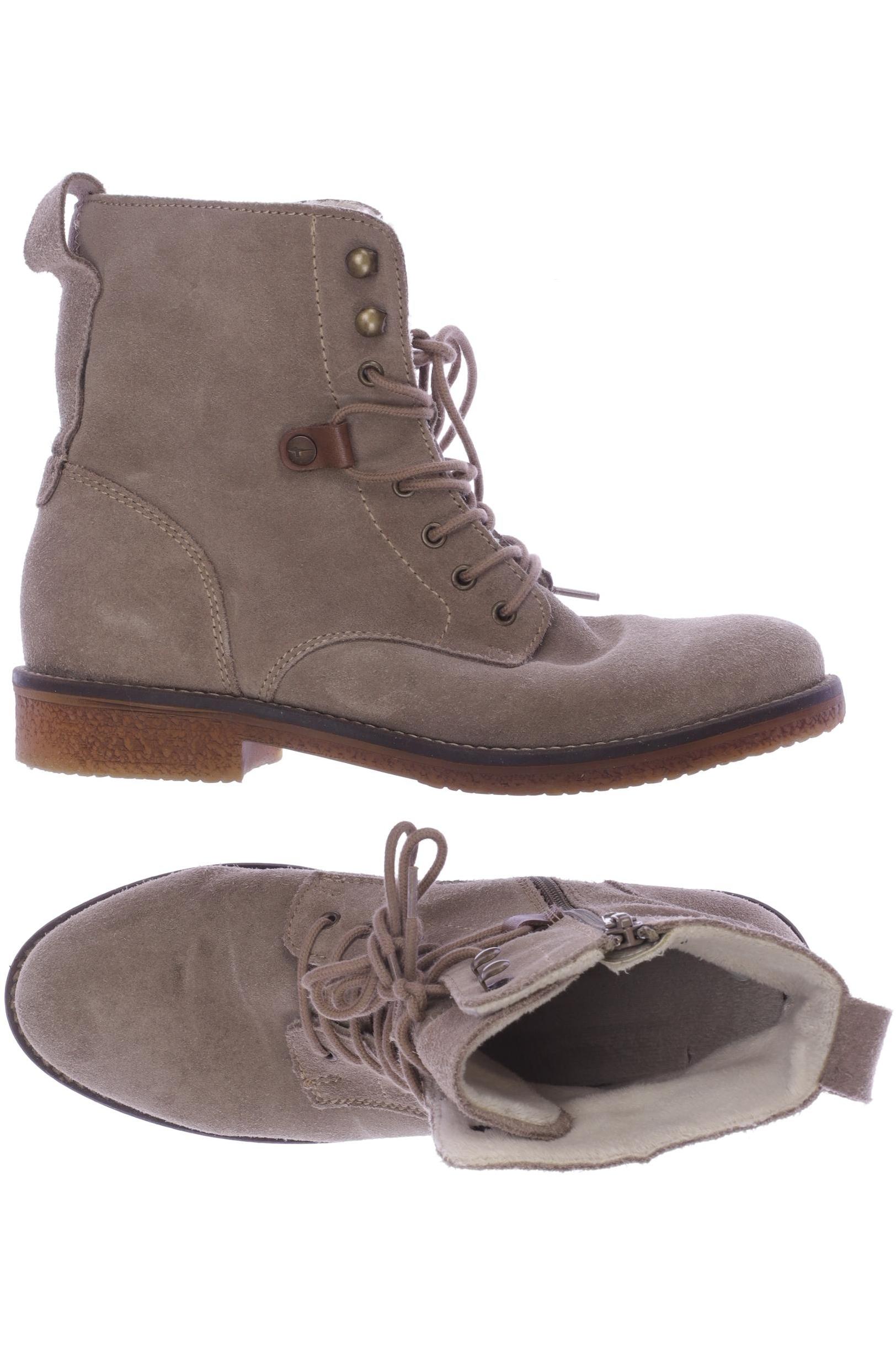 

Tamaris Damen Stiefelette, beige, Gr. 40