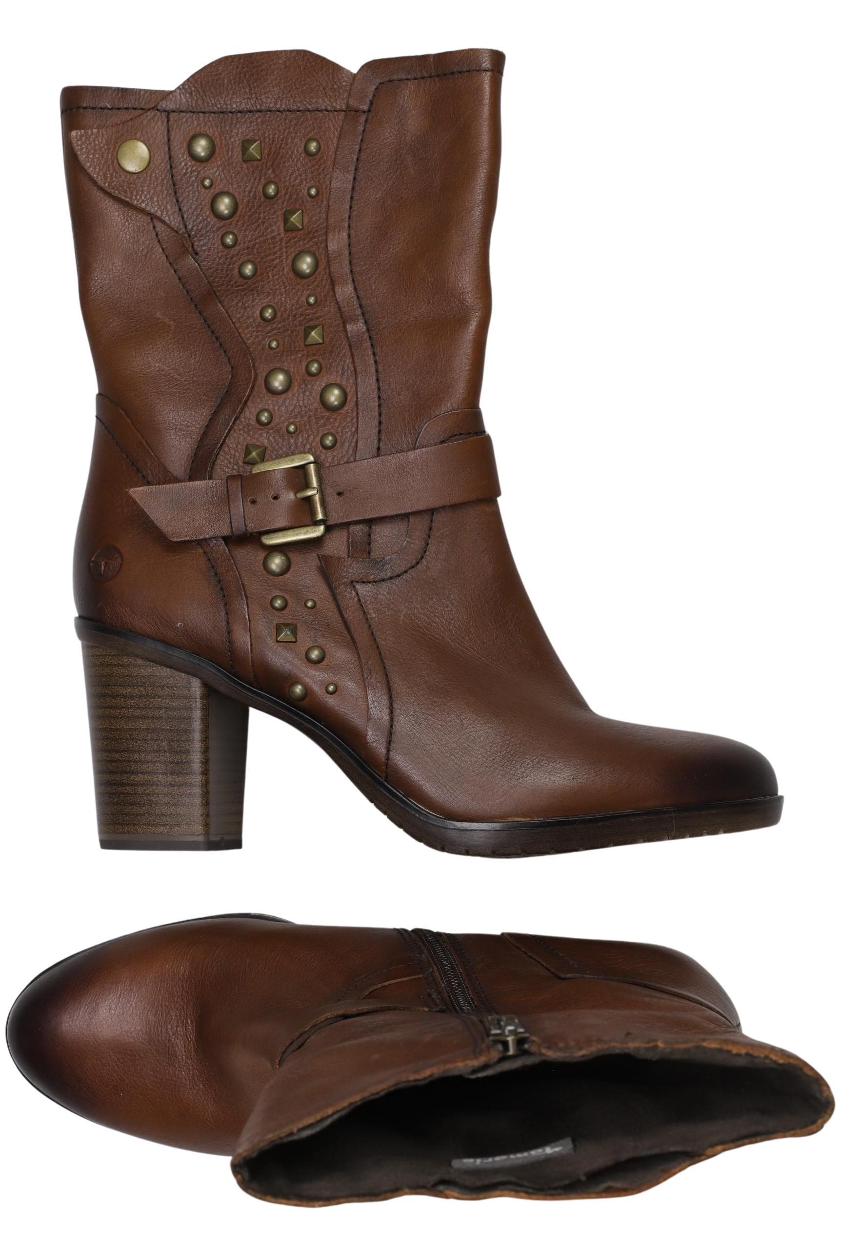 

Tamaris Damen Stiefelette, braun, Gr. 40
