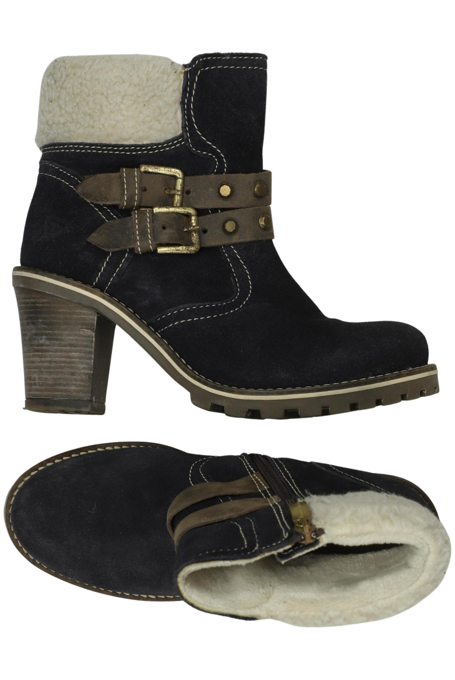 

Tamaris Damen Stiefelette, marineblau, Gr. 38